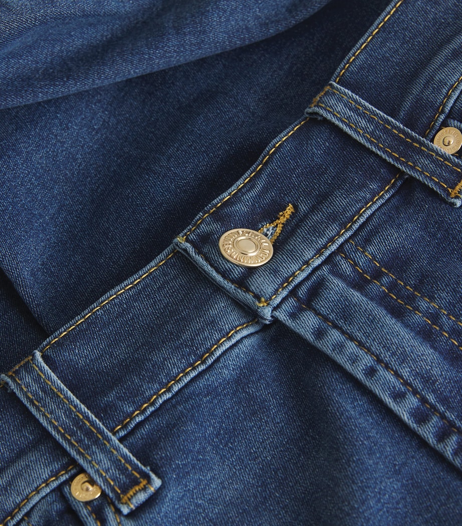 B(Air) Roxanne Slim Jeans MID BLUE Image 6