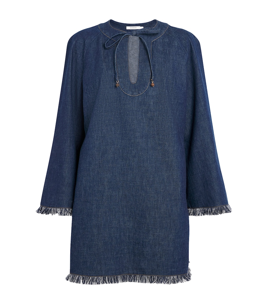 Denim Rhiannon Mini Dress ALN/ATLANTIC Image 1