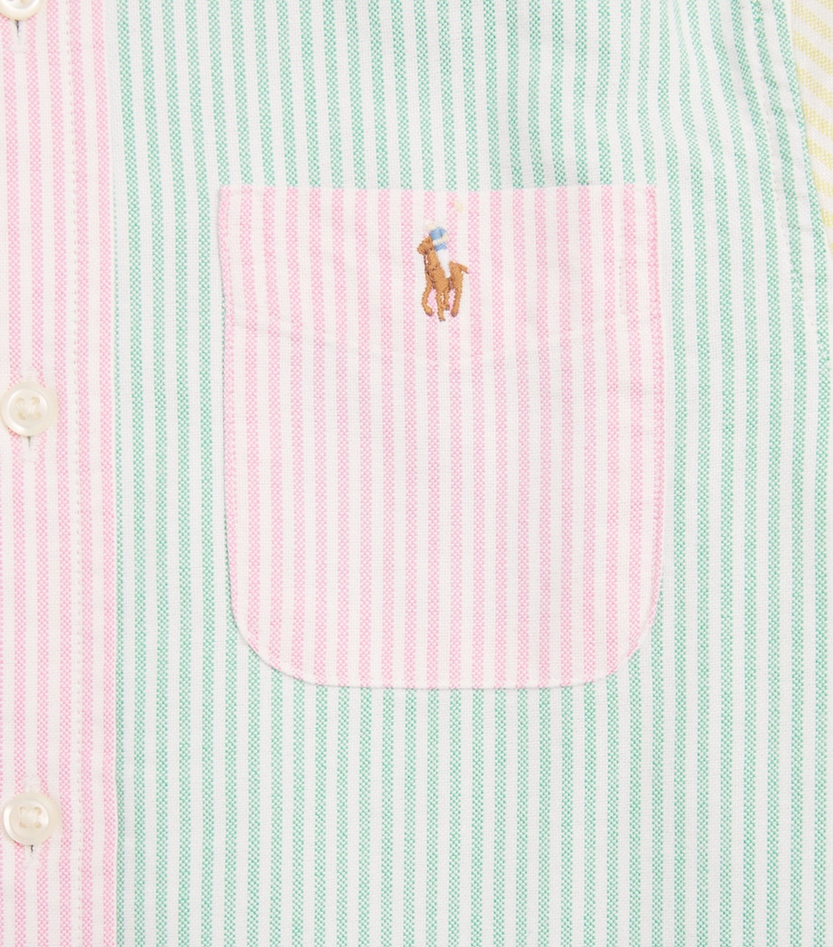 Ralph Lauren Kids Cotton Stripe Oxford Shirt (2-7 Years) Image 3