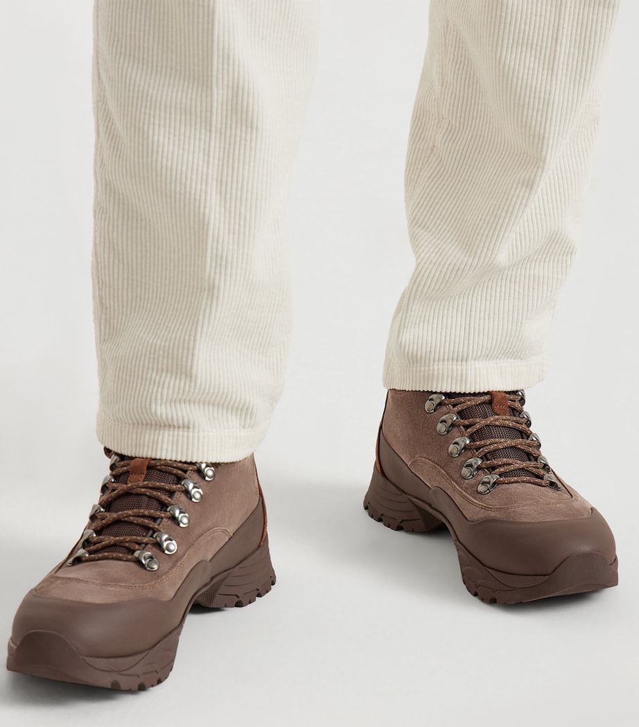 Suede Hiking Boots CBJ23 Image 2