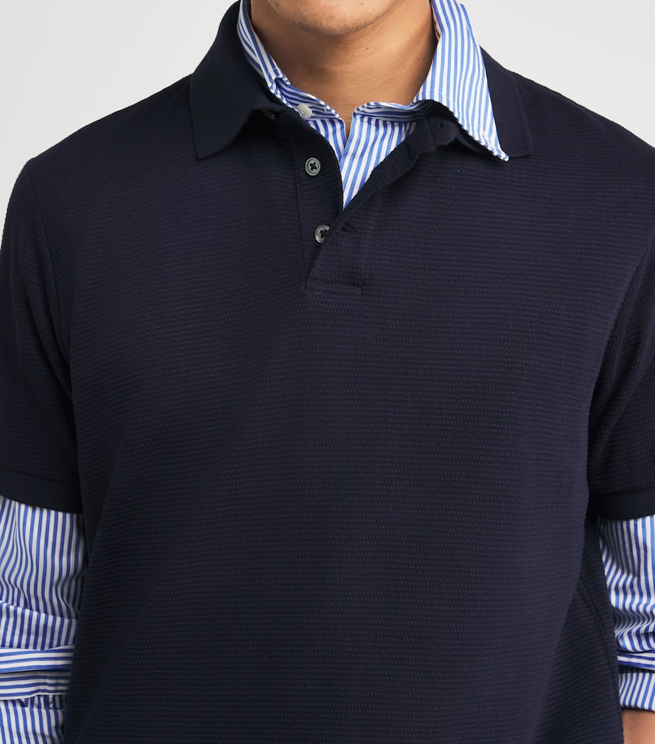 Polo Shirt NAVY Image 6