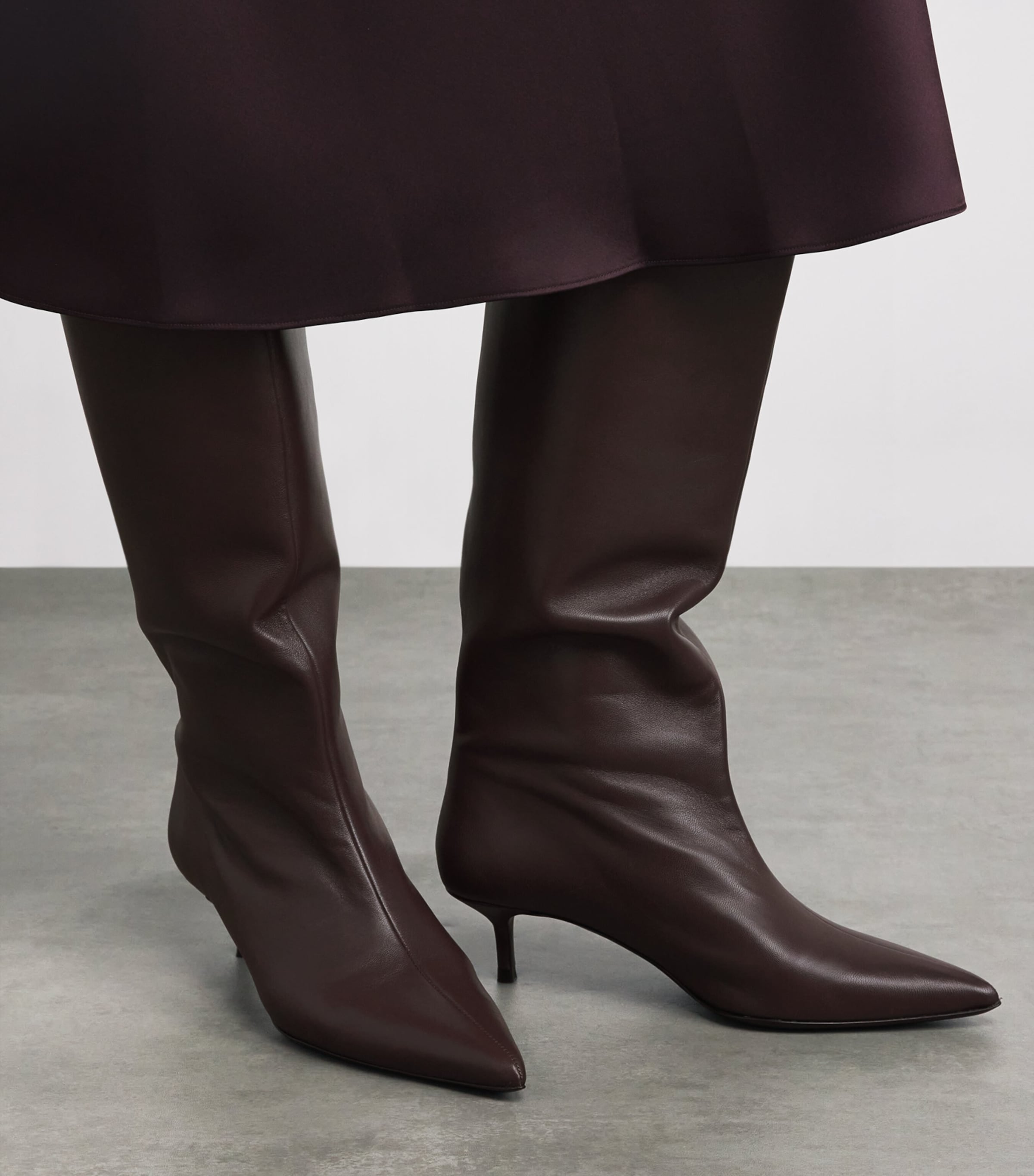 Leather Sebastian Boots 50 BROWN Image 2