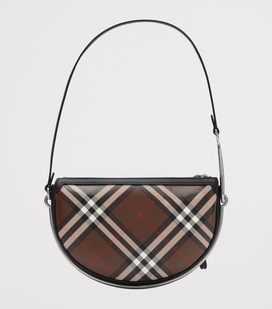 Burberry Small Bridle Saddle Bag Chocolate Brown Image 5