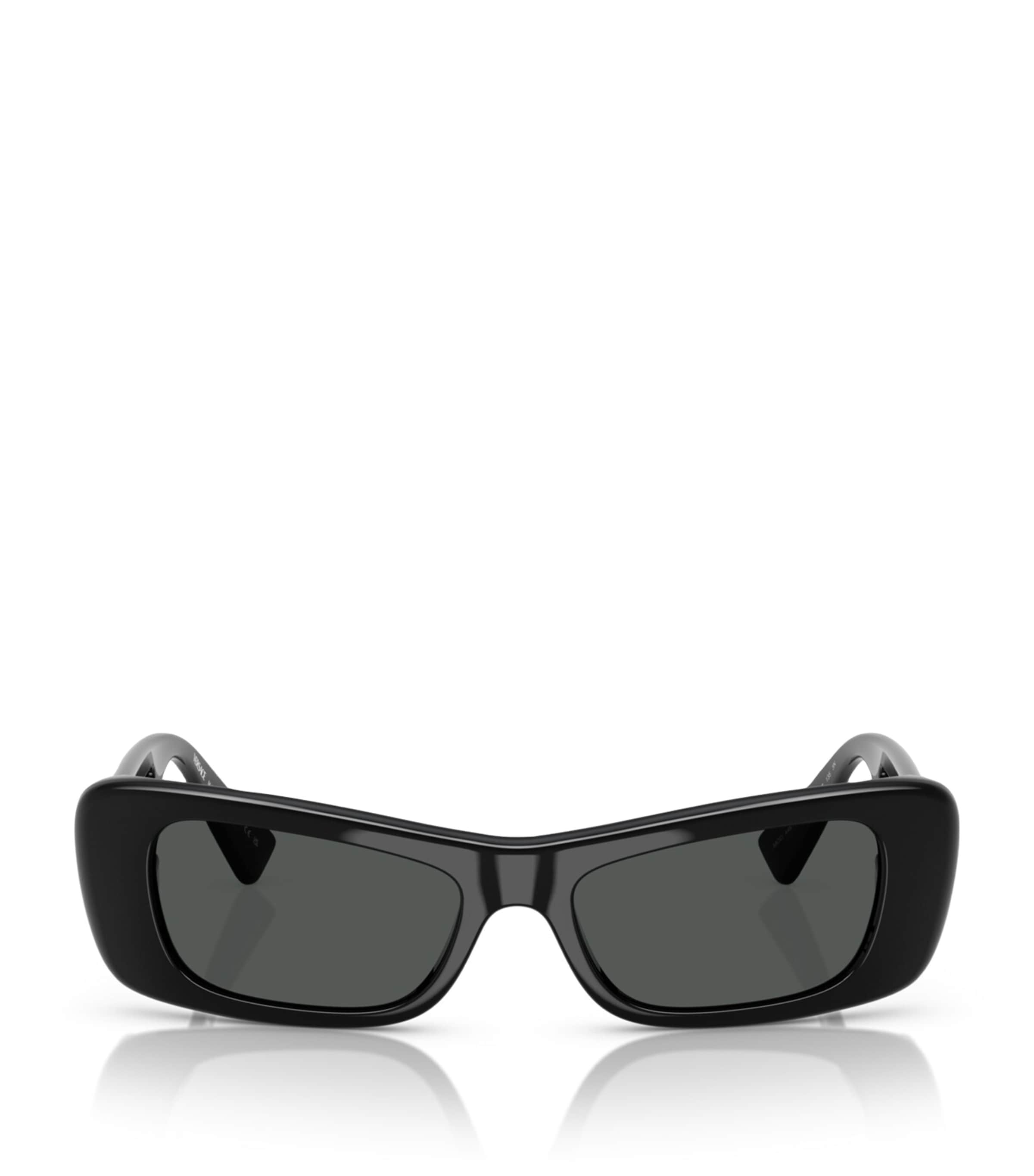 Versace Acetate Rectangular Sunglasses Image 1