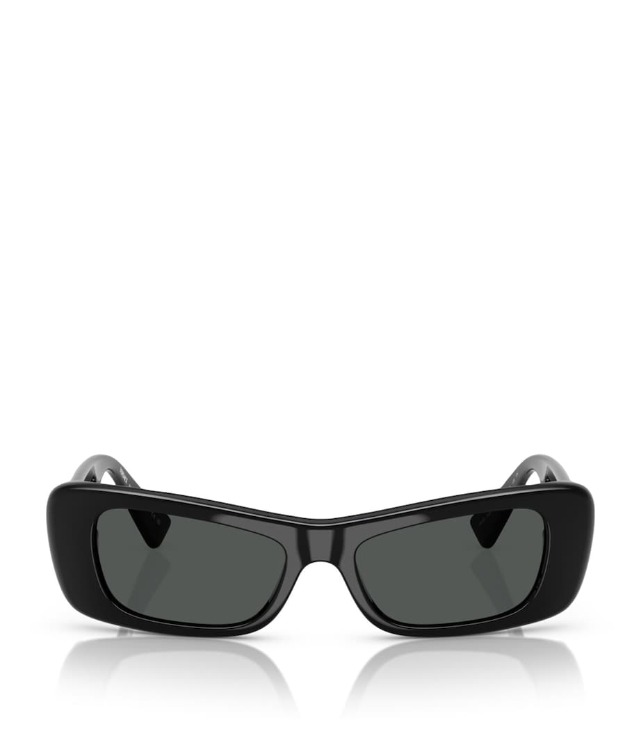 Versace Acetate Rectangular Sunglasses Image 1