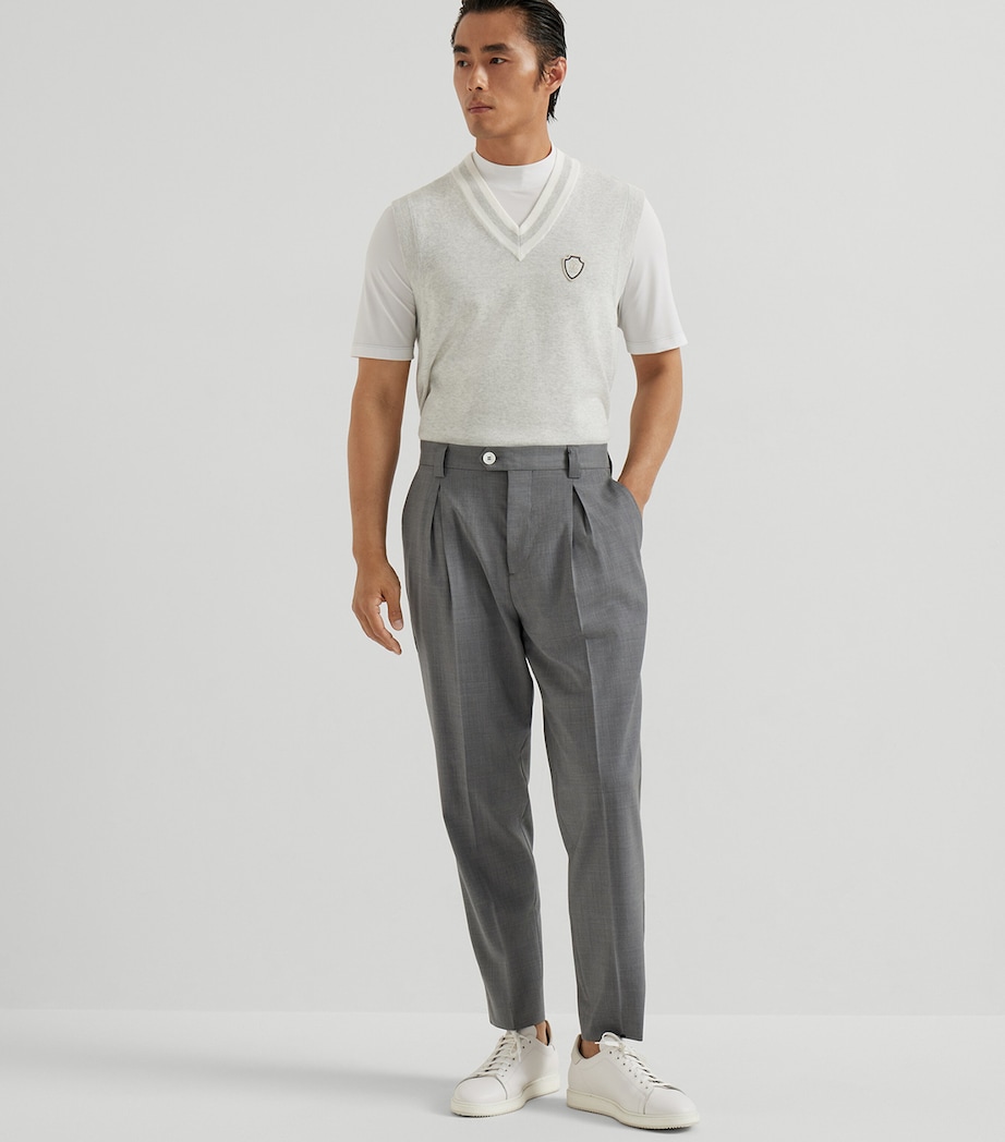 Virgin Wool Dynamic Trousers C9300 Image 4