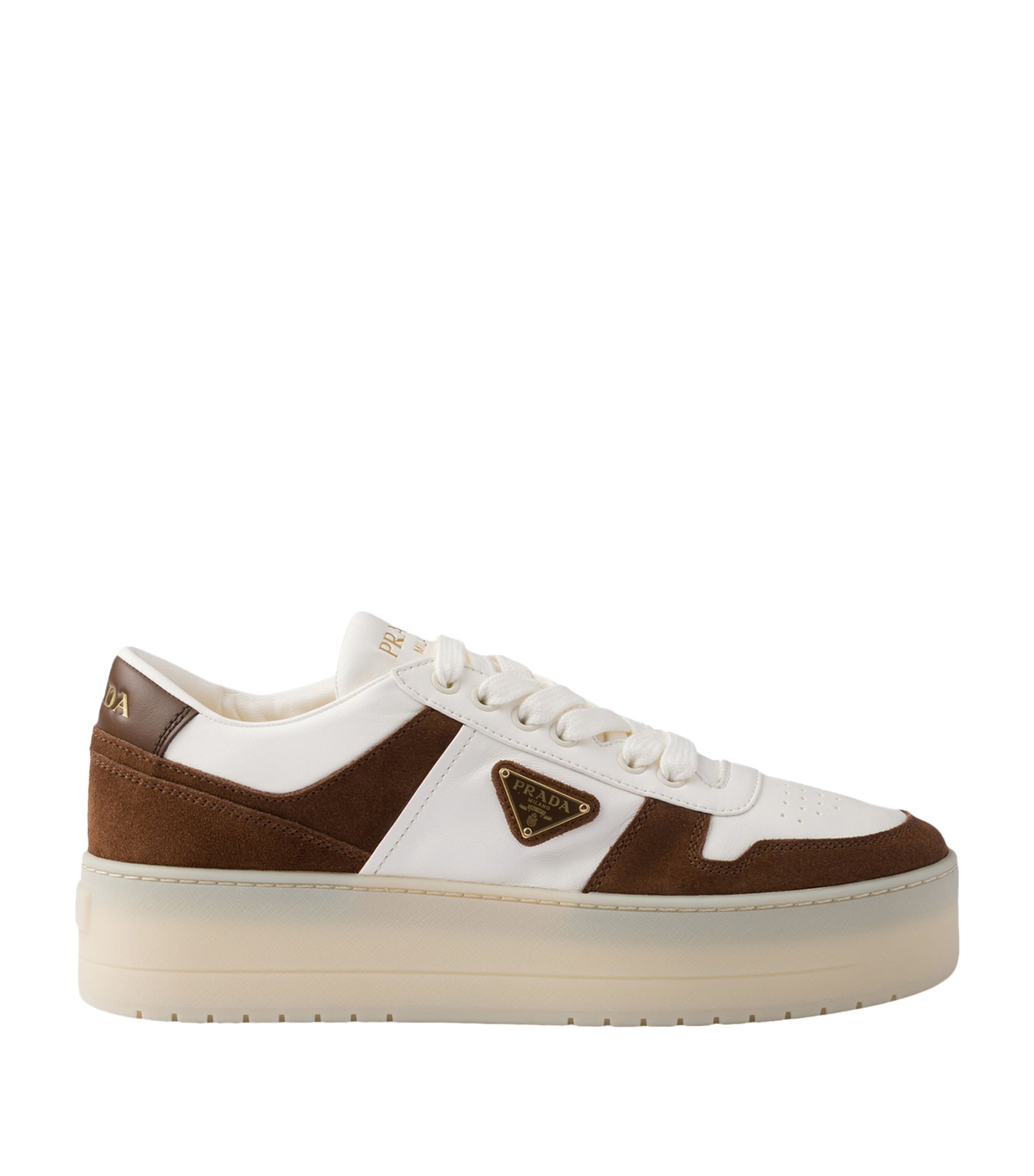 Leather-Suede Downtown Bold Sneakers 50 F0324 Image 1