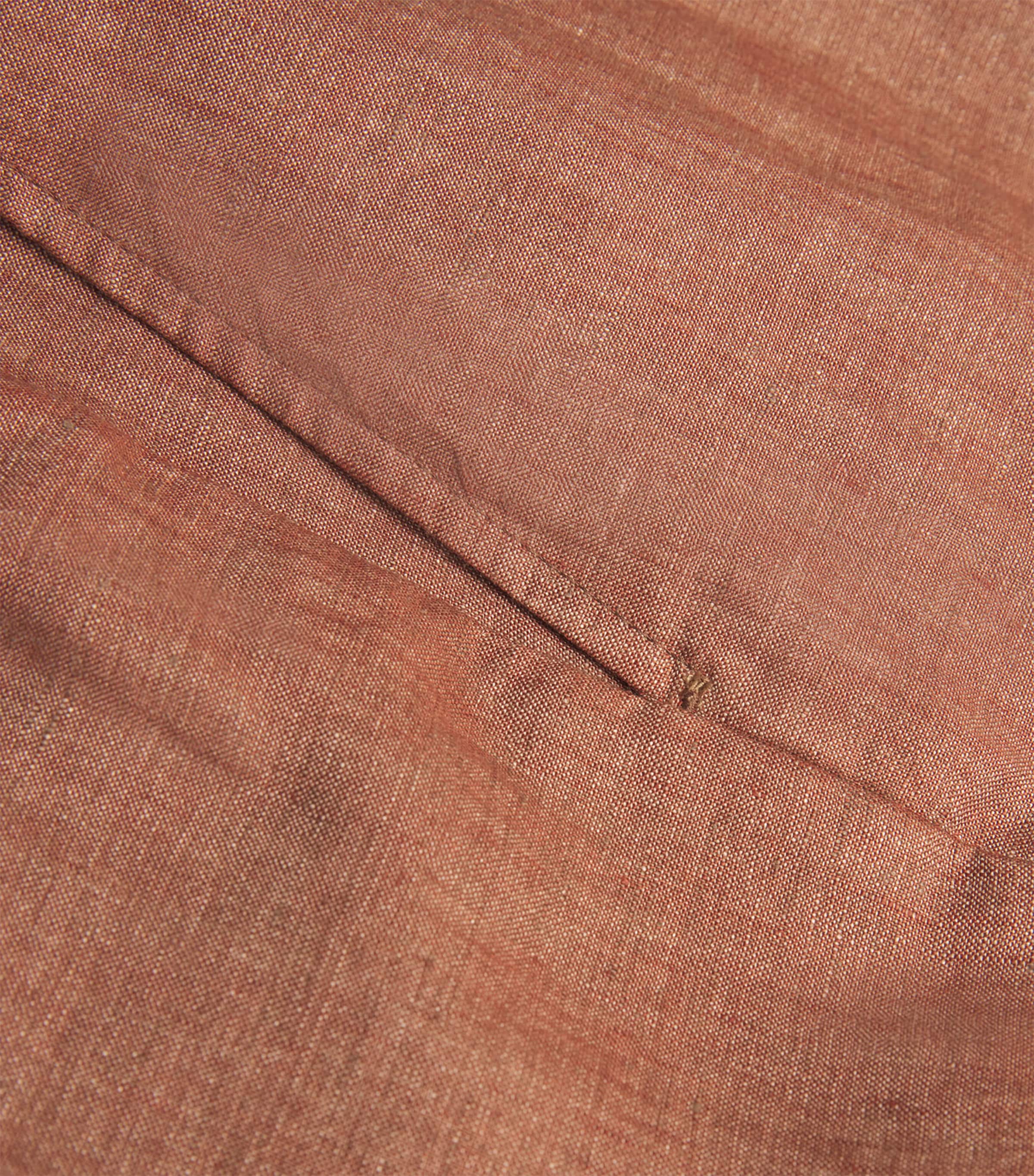 x Harrods Linen Tailored Trousers VICUNA Image 5