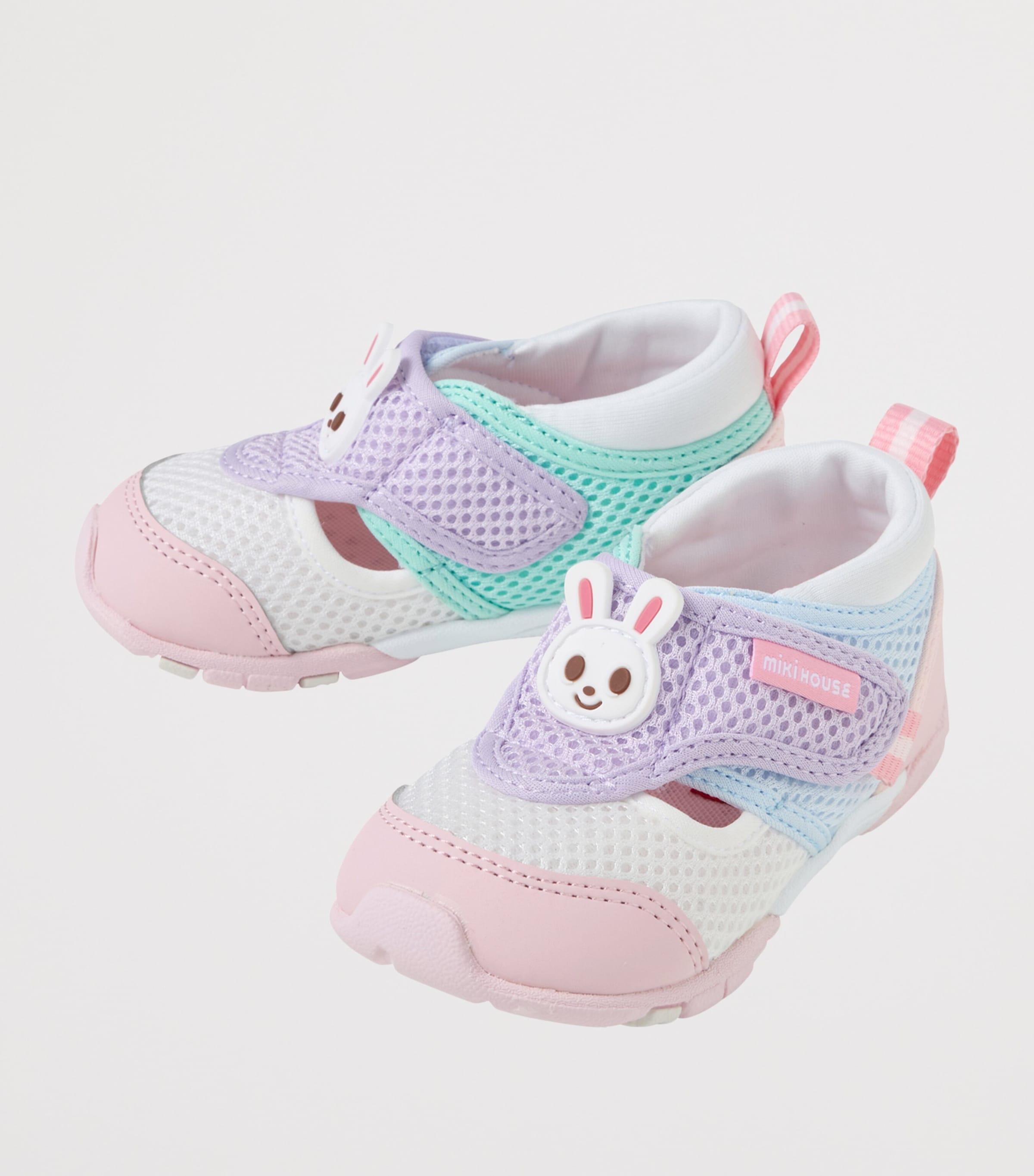 Miki House Bunny Appliqué Sneakers Image 2