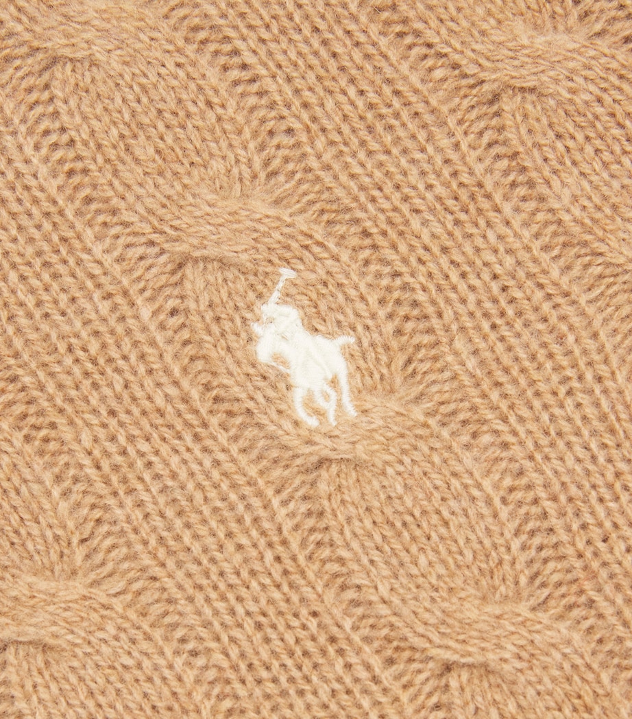 Wool-Cashmere Julianna Sweater CLLCTN CAMEL MELANGE Image 5