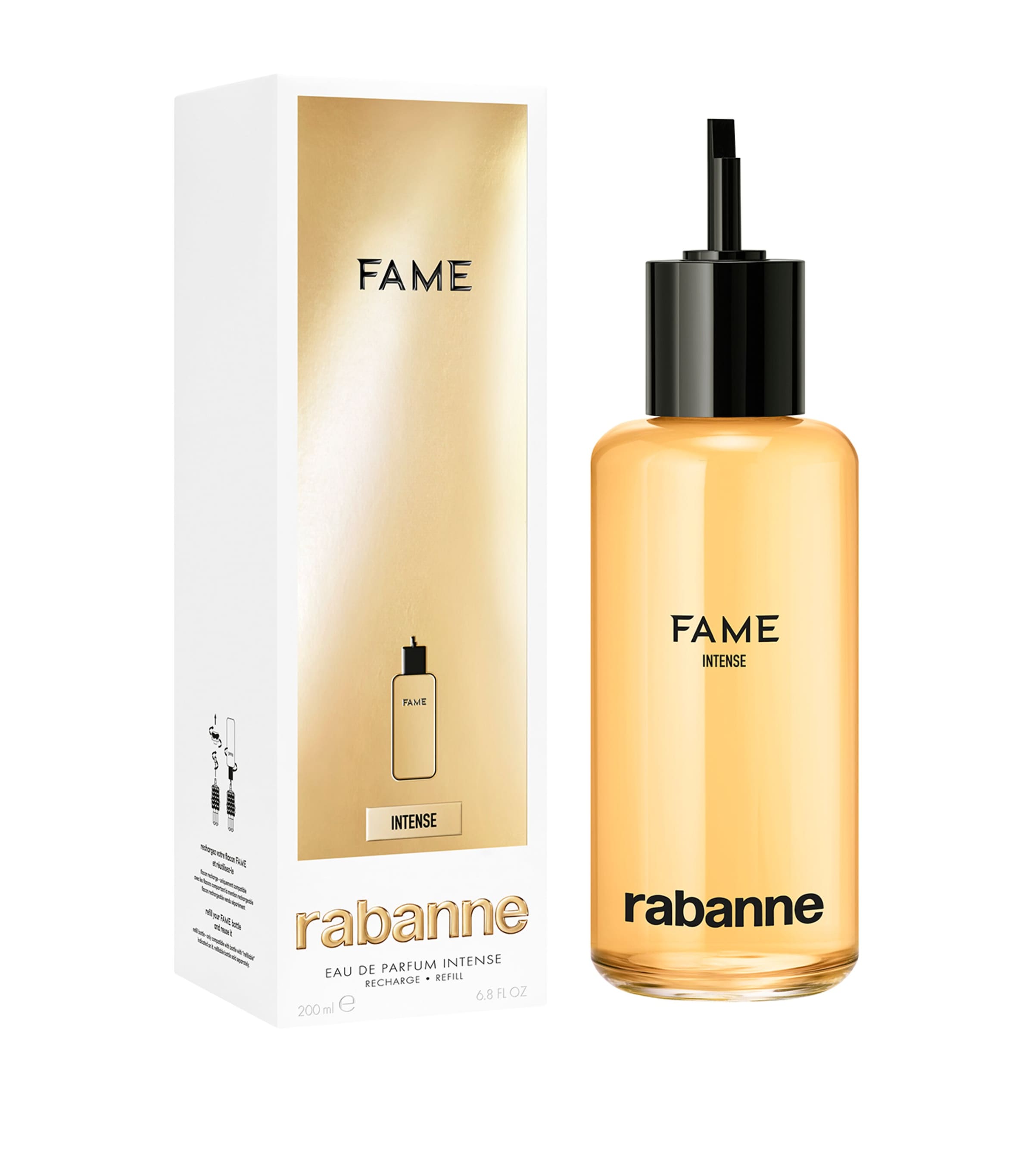 Fame Intense Eau De Parfum (200ml) - Refill NO COLOUR Image 2