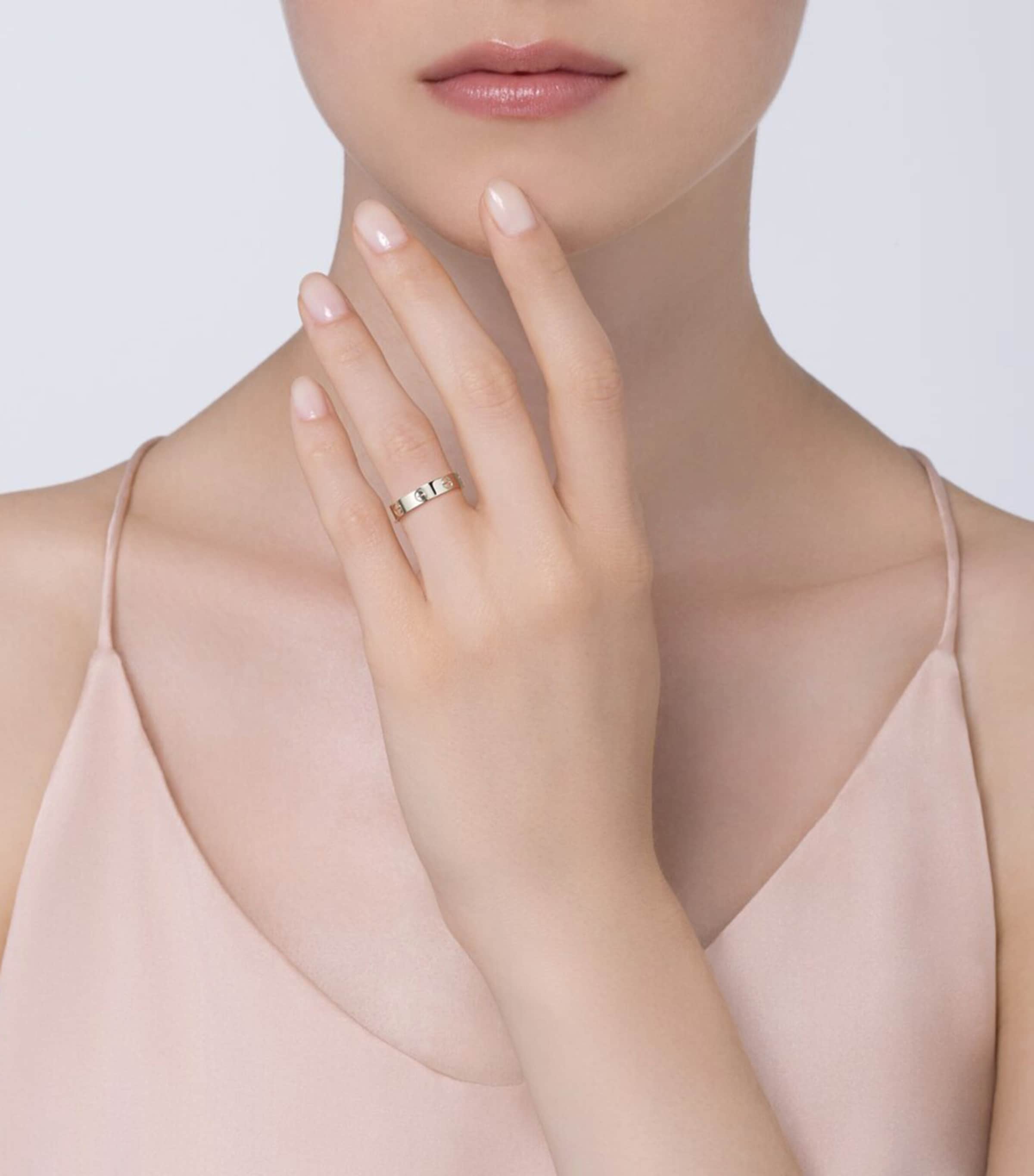 Platinum LOVE Wedding Band MULTI Image 3