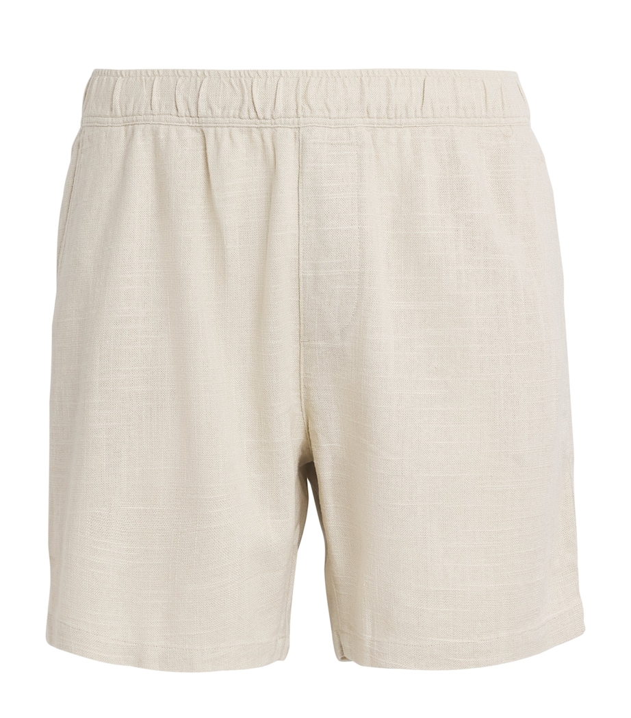 PAIGE Mens Elijah Shorts Natural Image 1