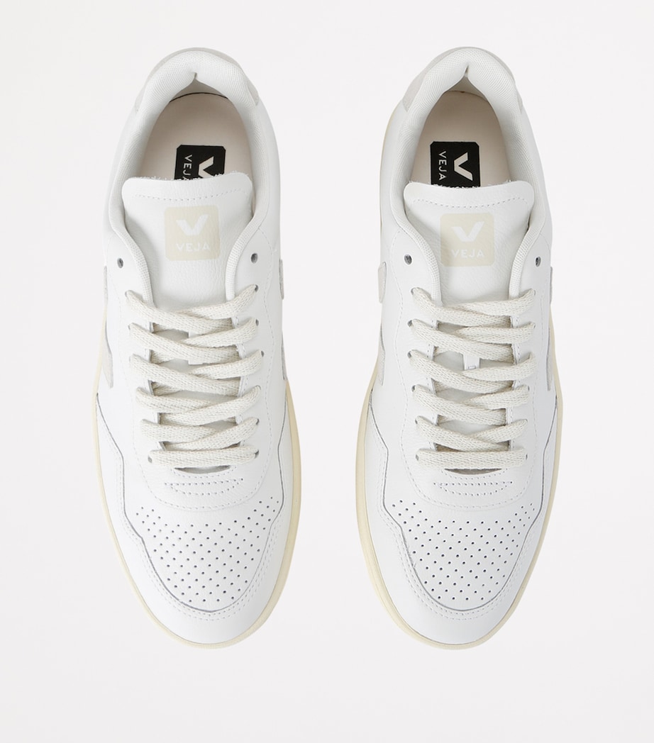 Leather V-90 Sneakers WHITE/OTH Image 4