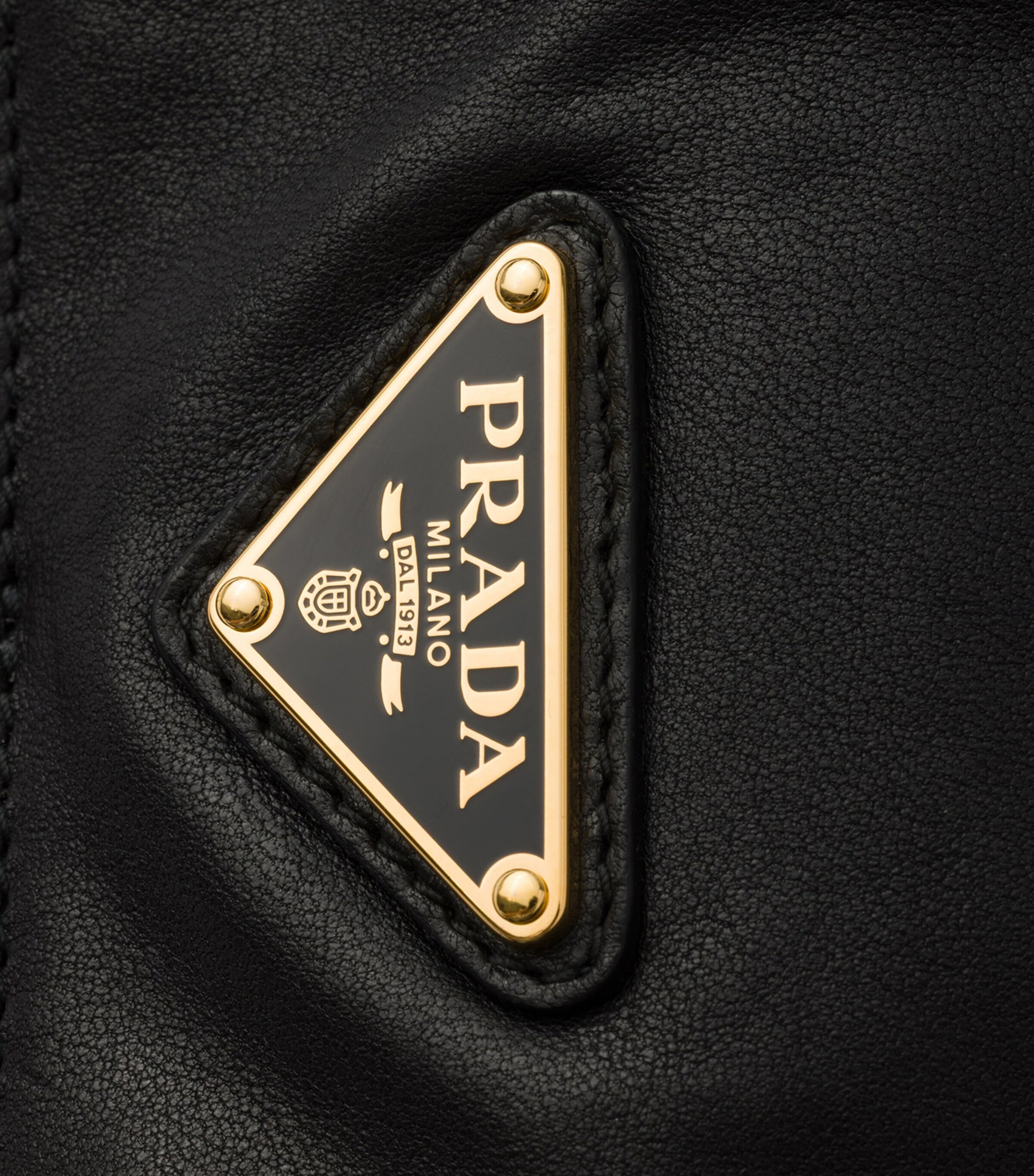 Prada Leather Explore Shoulder Bag Black Image 6