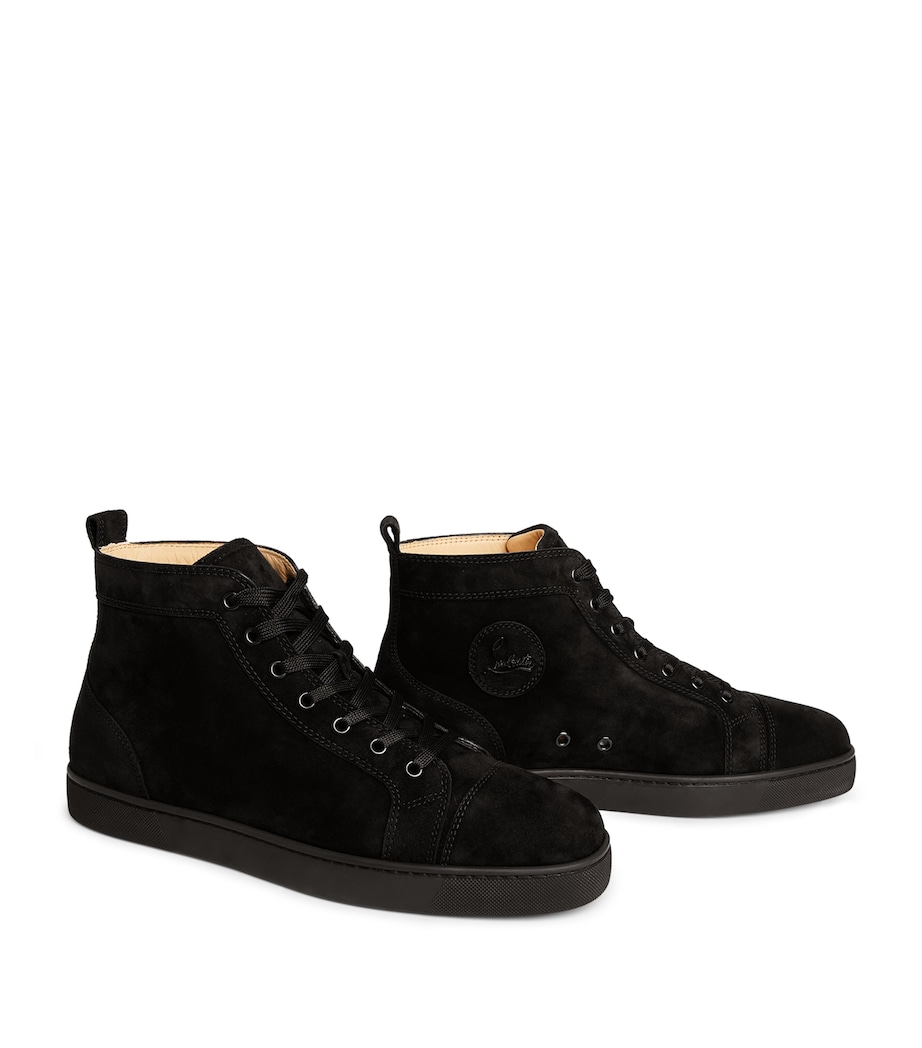 Louis Orlato Suede High-Top Sneakers B049 Image 7