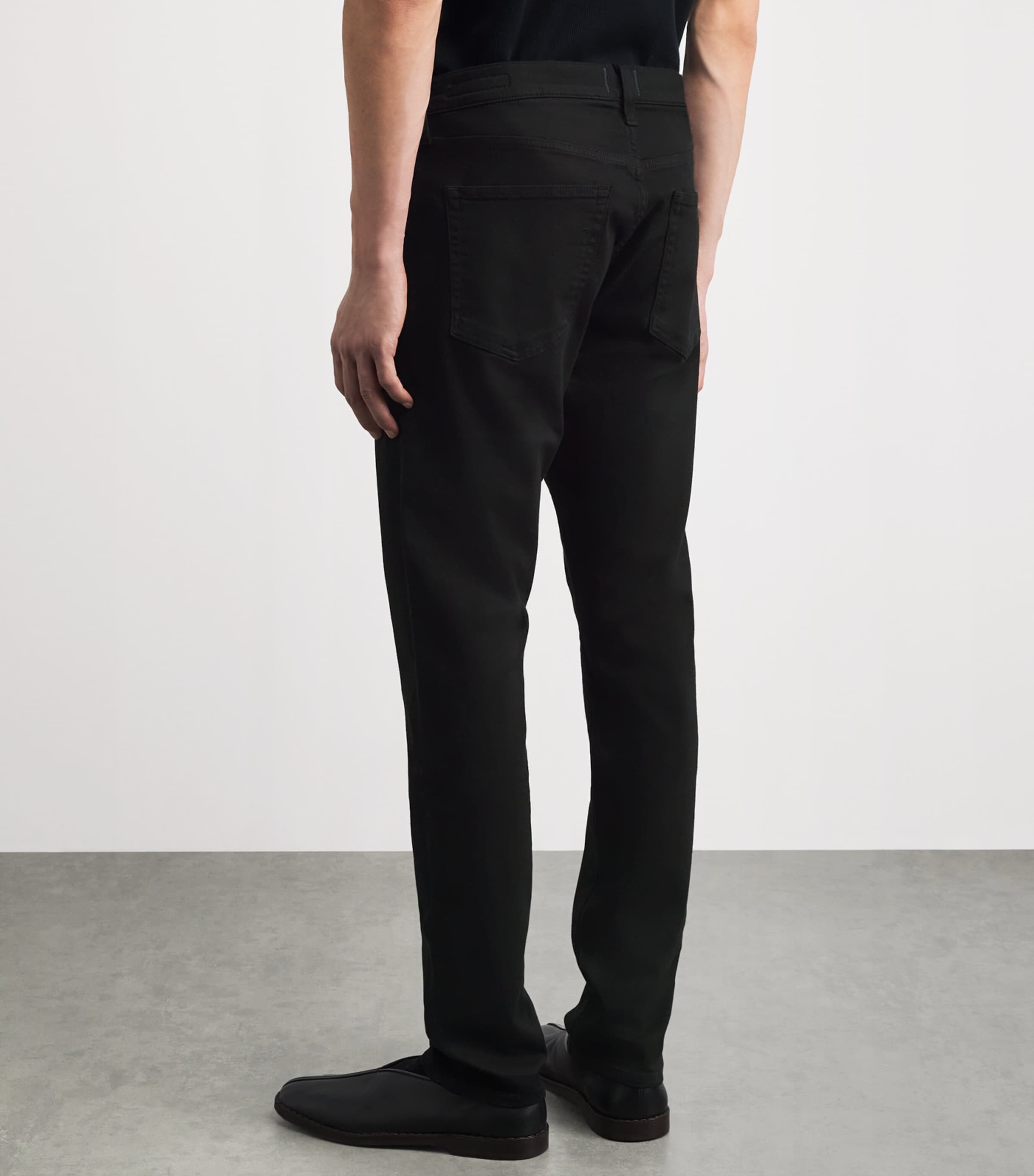 Citizens of Humanity Mens Slim London Jeans Raven Blk Image 5