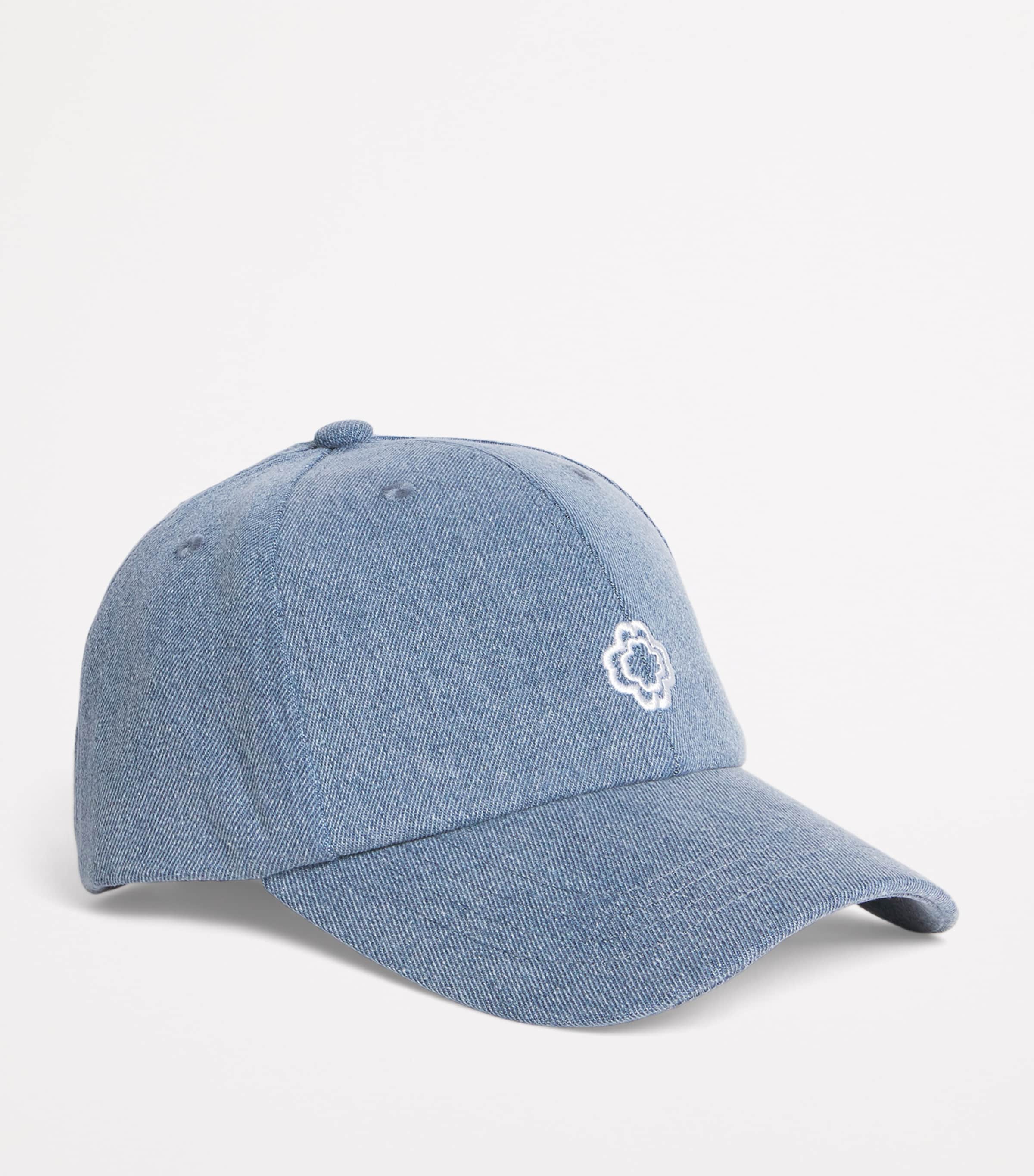 Maje Blue Denim Logo Cap | Harrods US