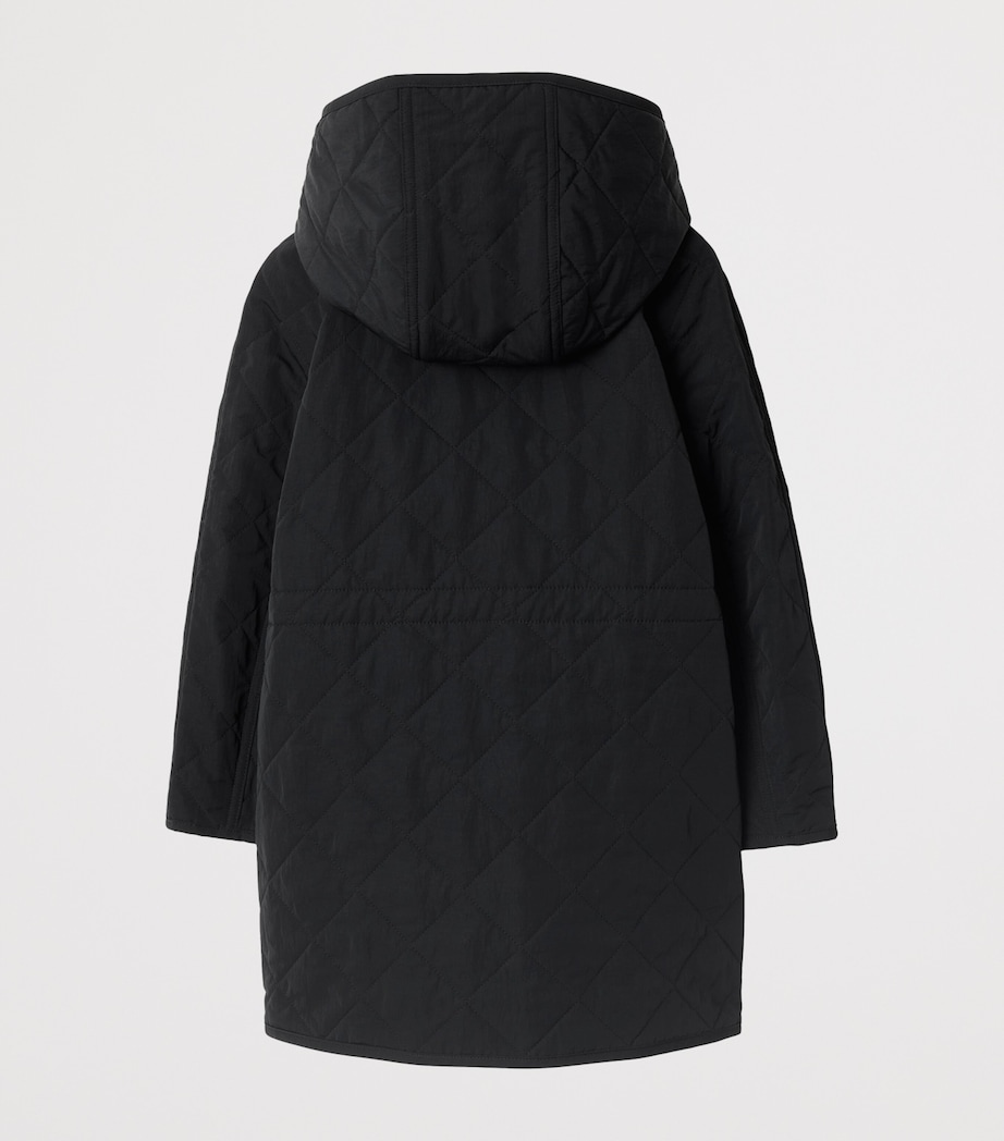 Quilted EKD Coat (3-12 Years) BLACK Image 2