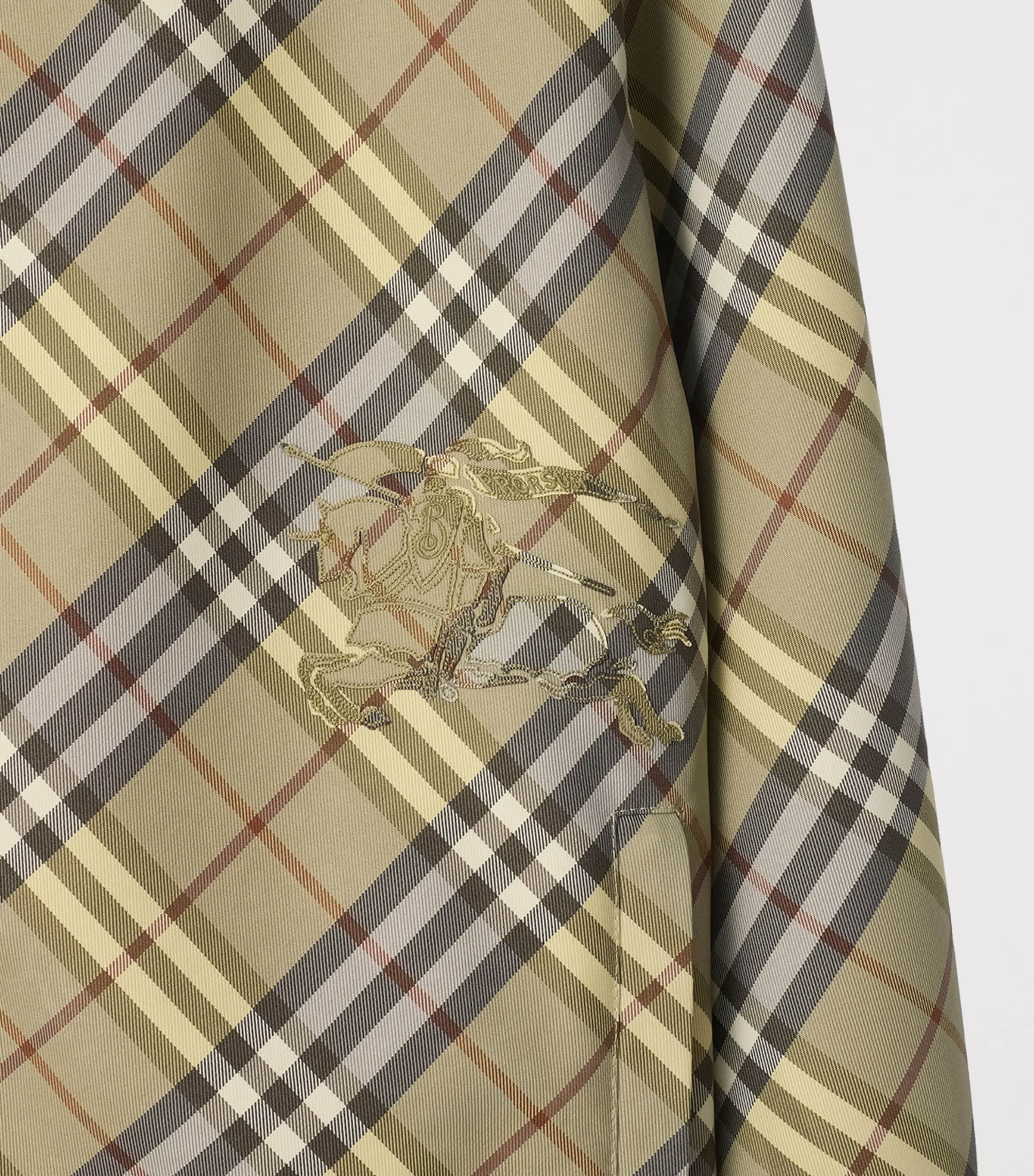 Reversible EKD Oversized Jacket GLADE GREEN IP CHECK Image 5