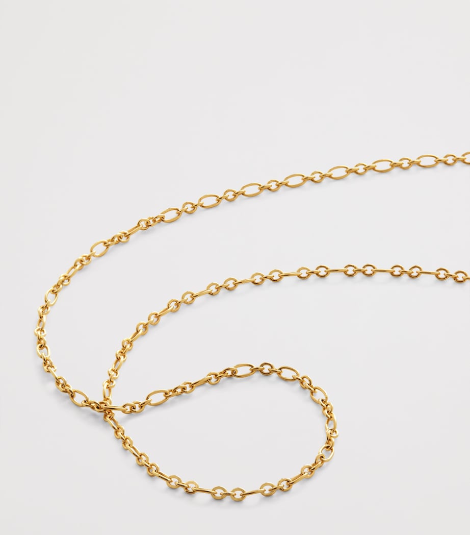 Monica Vinader Gold Vermeil Chain Necklace Gold Vermeil Image 3