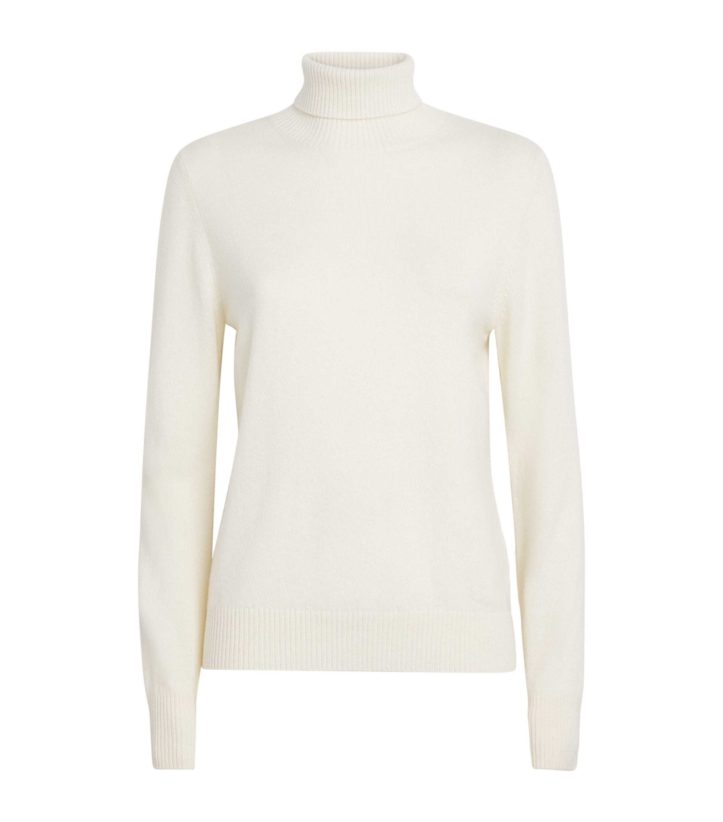 Falke Cashmere Pure Rollneck Sweater In White