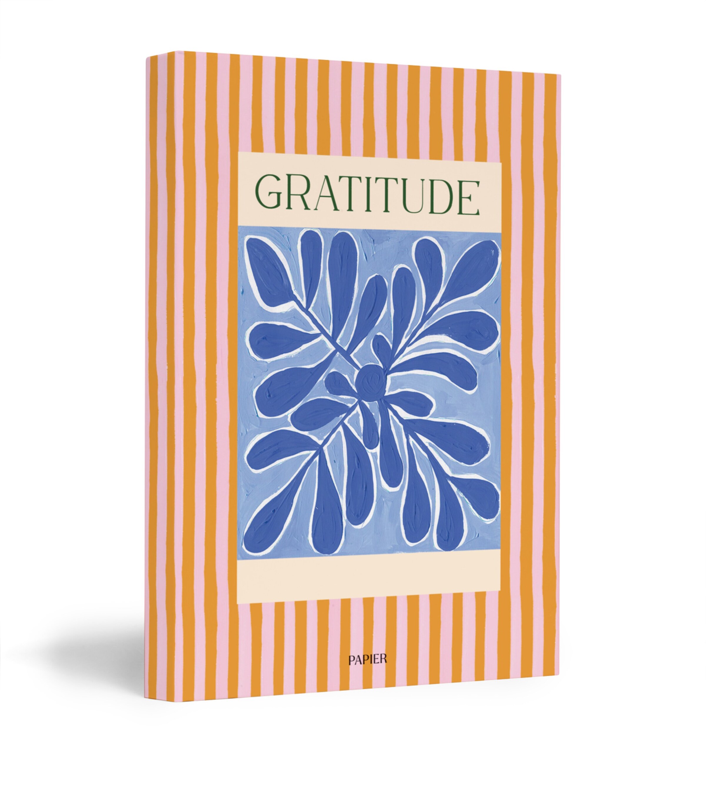 Papier Stay Grounded Gratitude Journal Orange Image 2