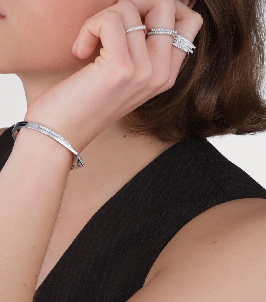 Repossi White Gold and Diamond Antifer Ring White Gold Image 2