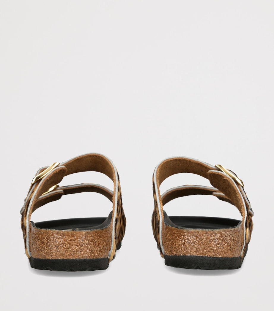 Birkenstock Pony Hair Arizona Sandals Blk/brown Image 2