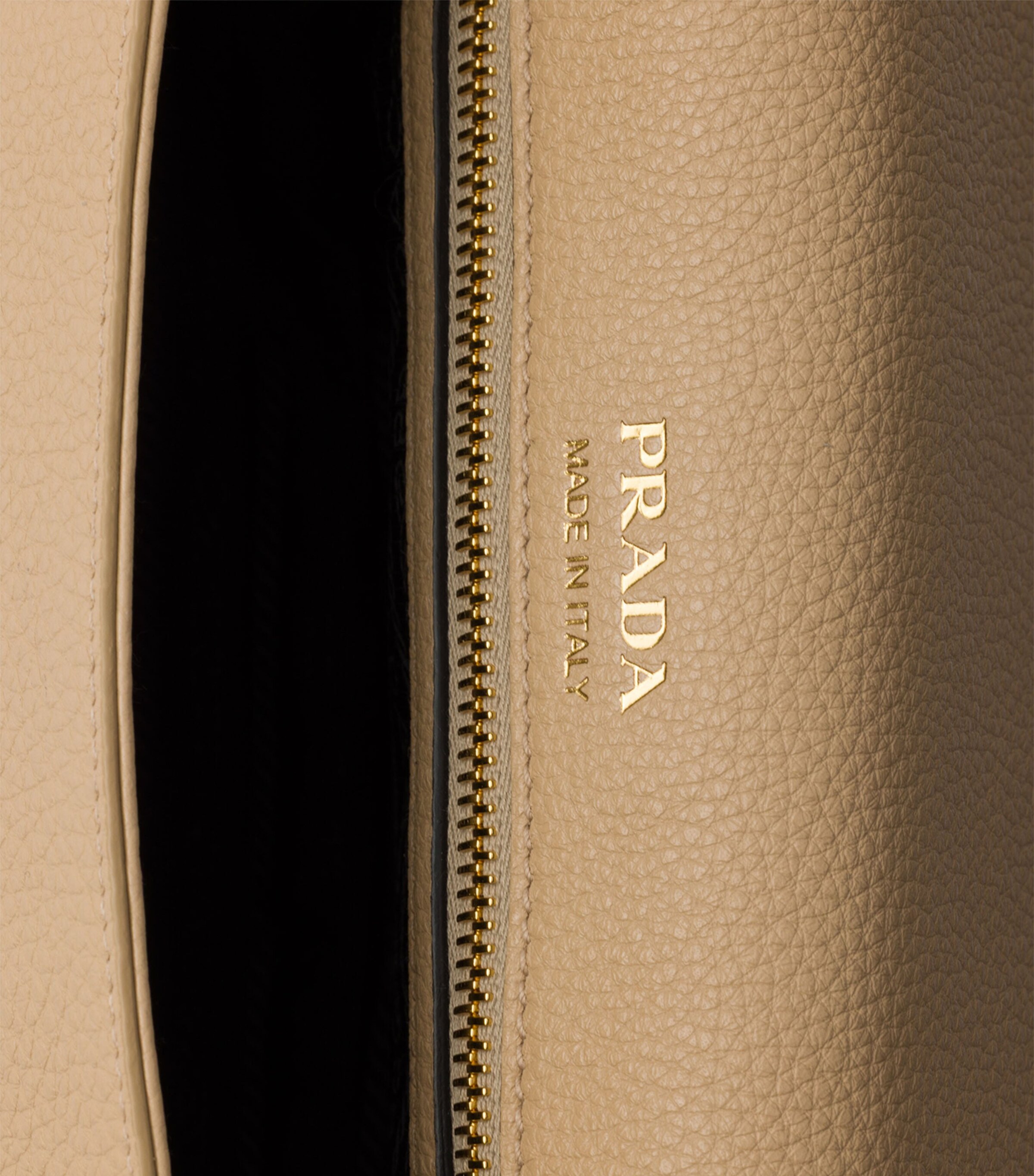 Prada Leather Cross-Body Bag Neutral Image 4
