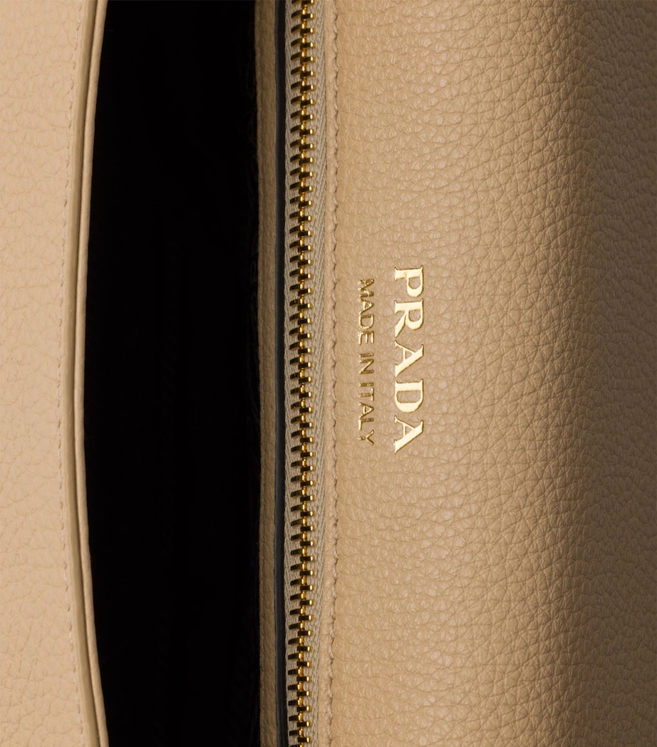 Prada Leather Cross-Body Bag Neutral Image 4