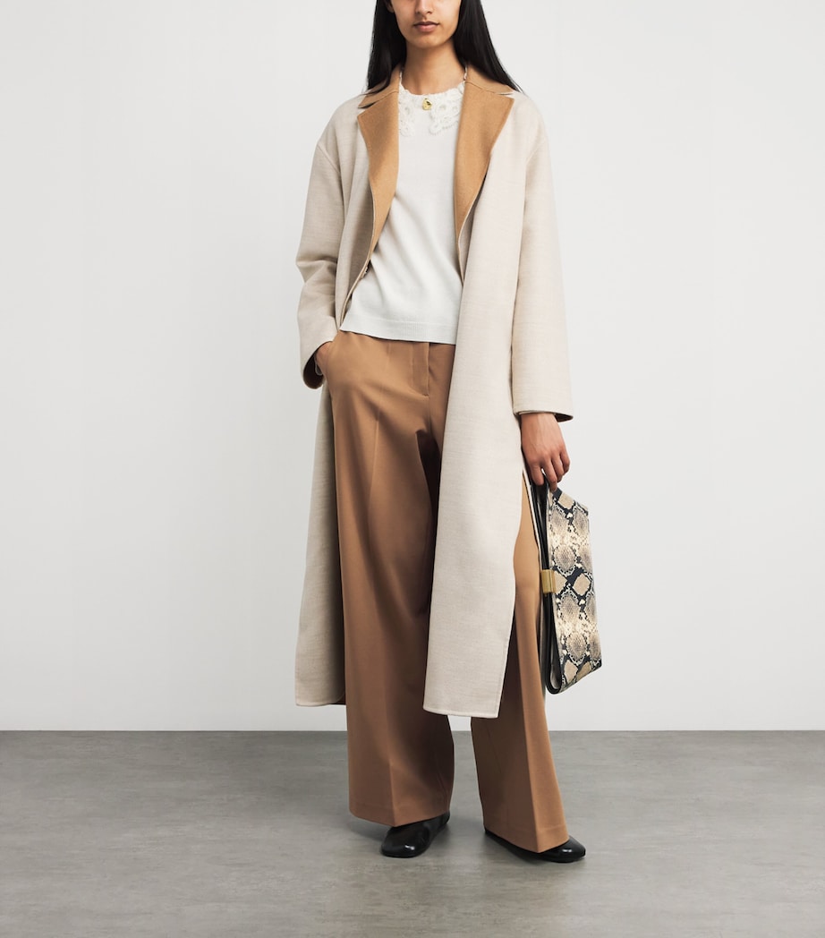 Wool Wide-Leg Trousers 1268 VIMINI Image 2