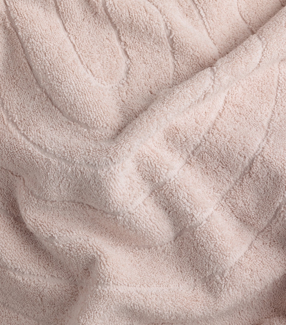 Cotton Suna Cove Bath Towel (70cm x 140cm) CLAY Image 4