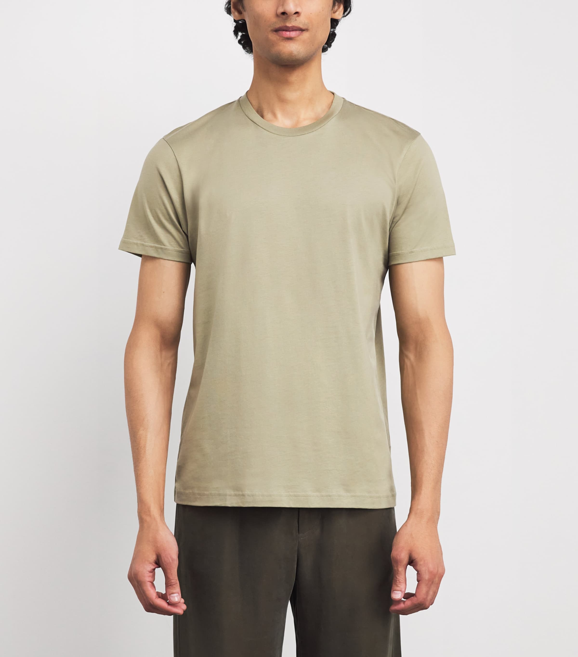 Supima Cotton Riviera T-Shirt GNIX PISTACHIO26 Image 3