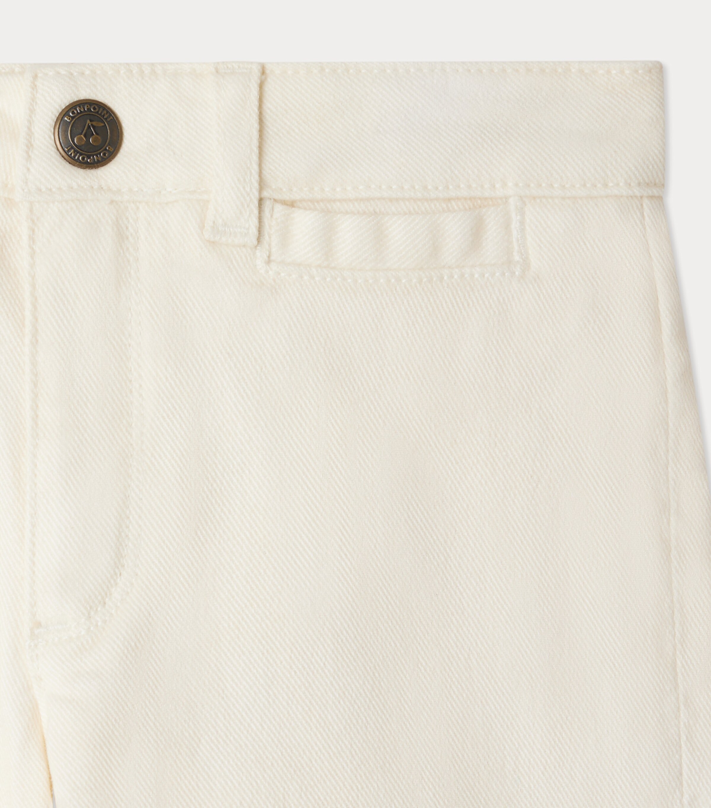 Retro Flared Jeans (4-14 Years) IVOIRE Image 3