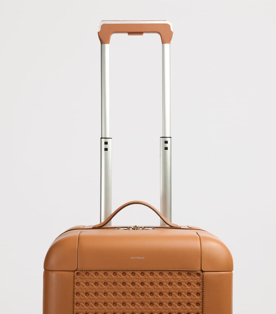 Leather Carry-On Suitcase (55cm) WALNUT Image 5