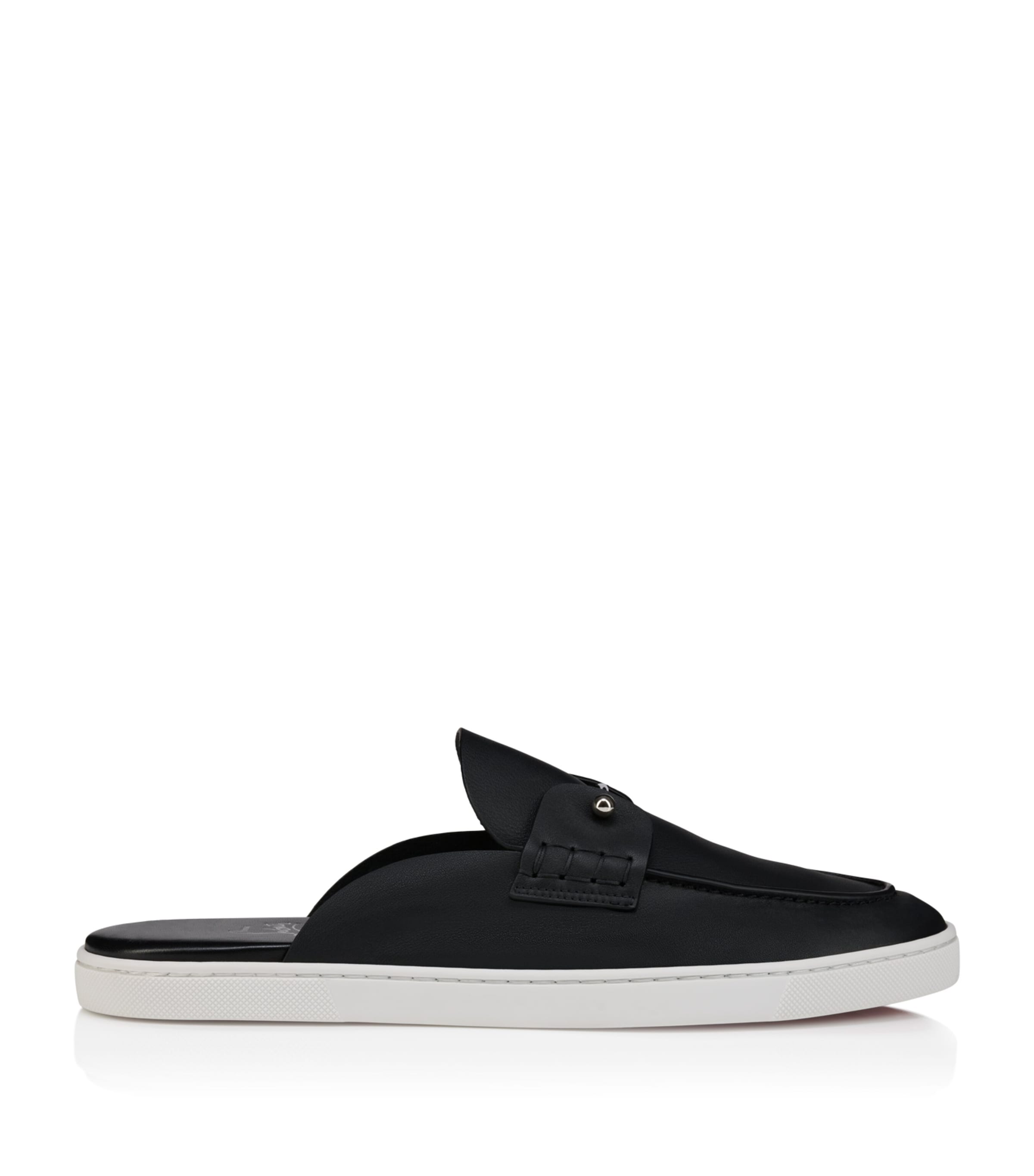 Christian Louboutin Chanme Calf Leather Boat Shoes Image 1