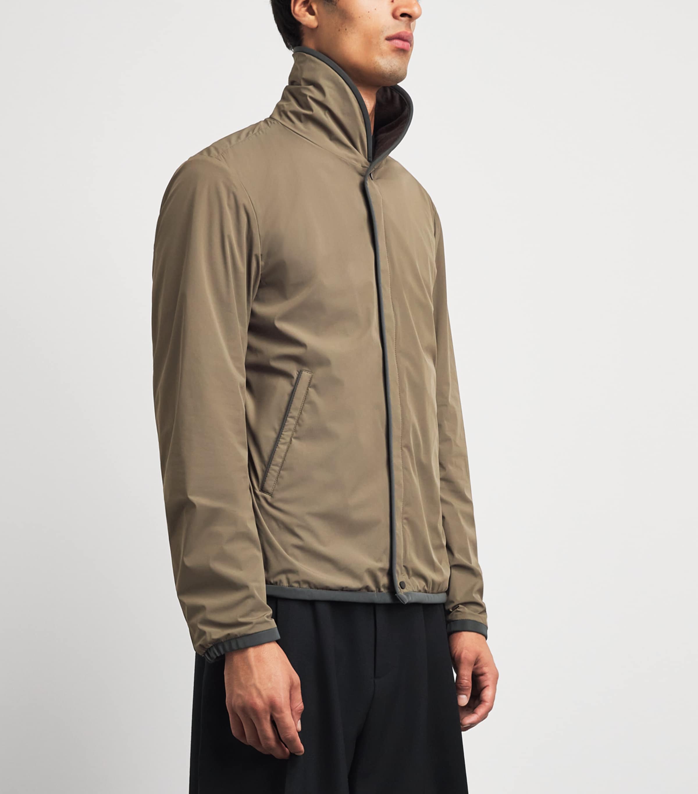 Sease Reversible Jib Set Jacket Mud Brown Image 4