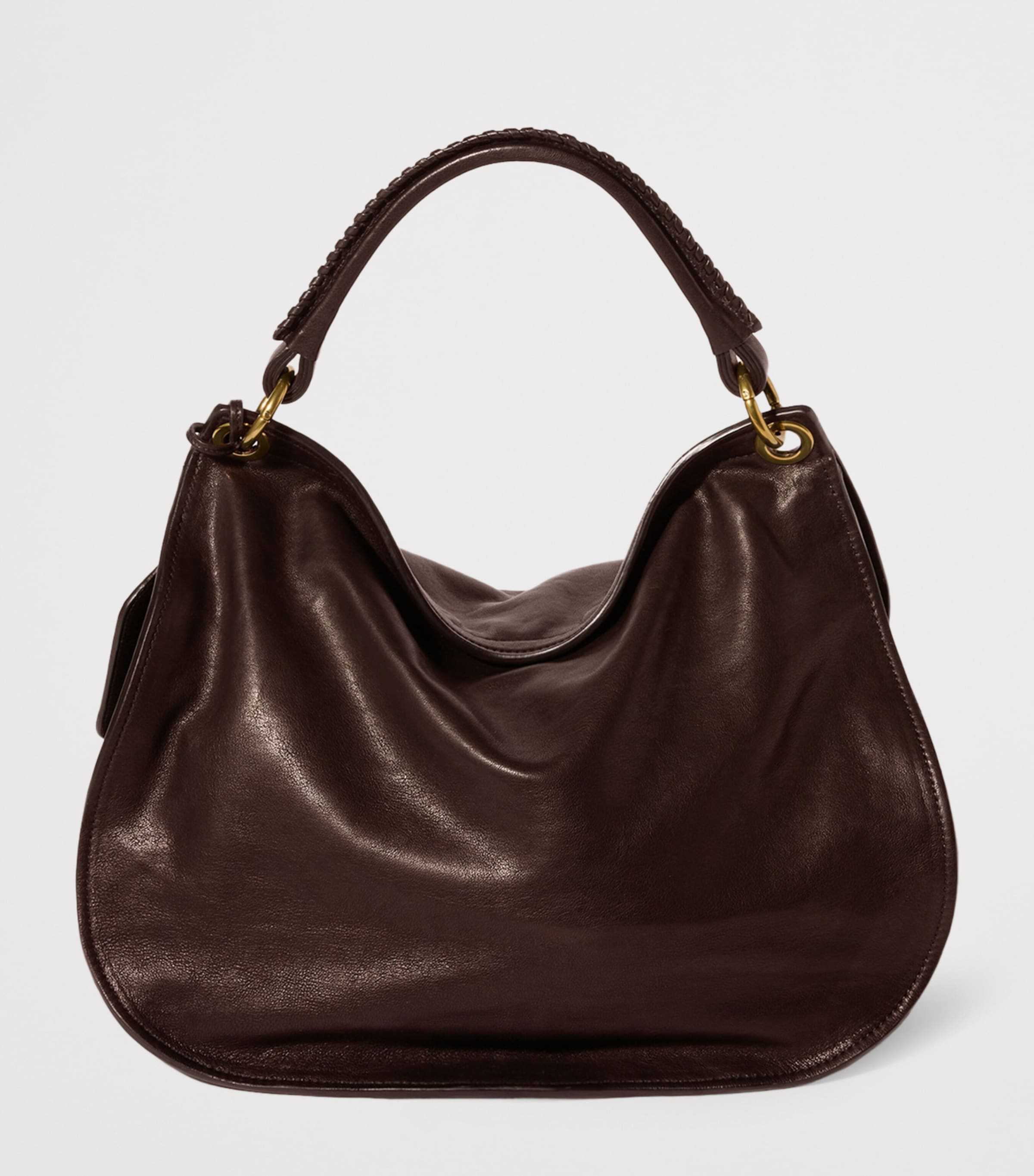 Miu Miu Leather Rendez-Vous Shoulder Bag Brown Image 3
