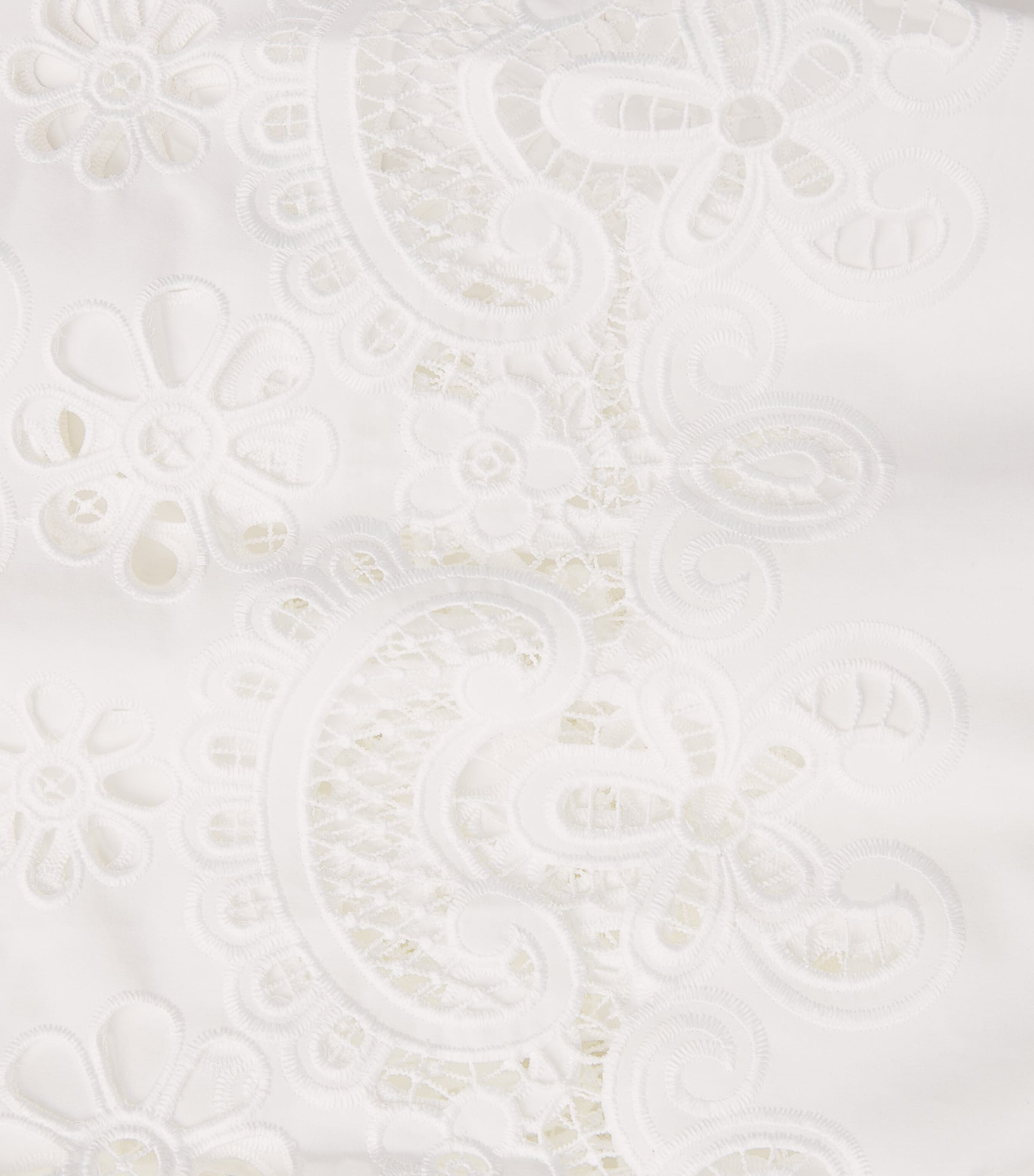 Stylein Womens Embroidered Jorah Midi Skirt White Image 6
