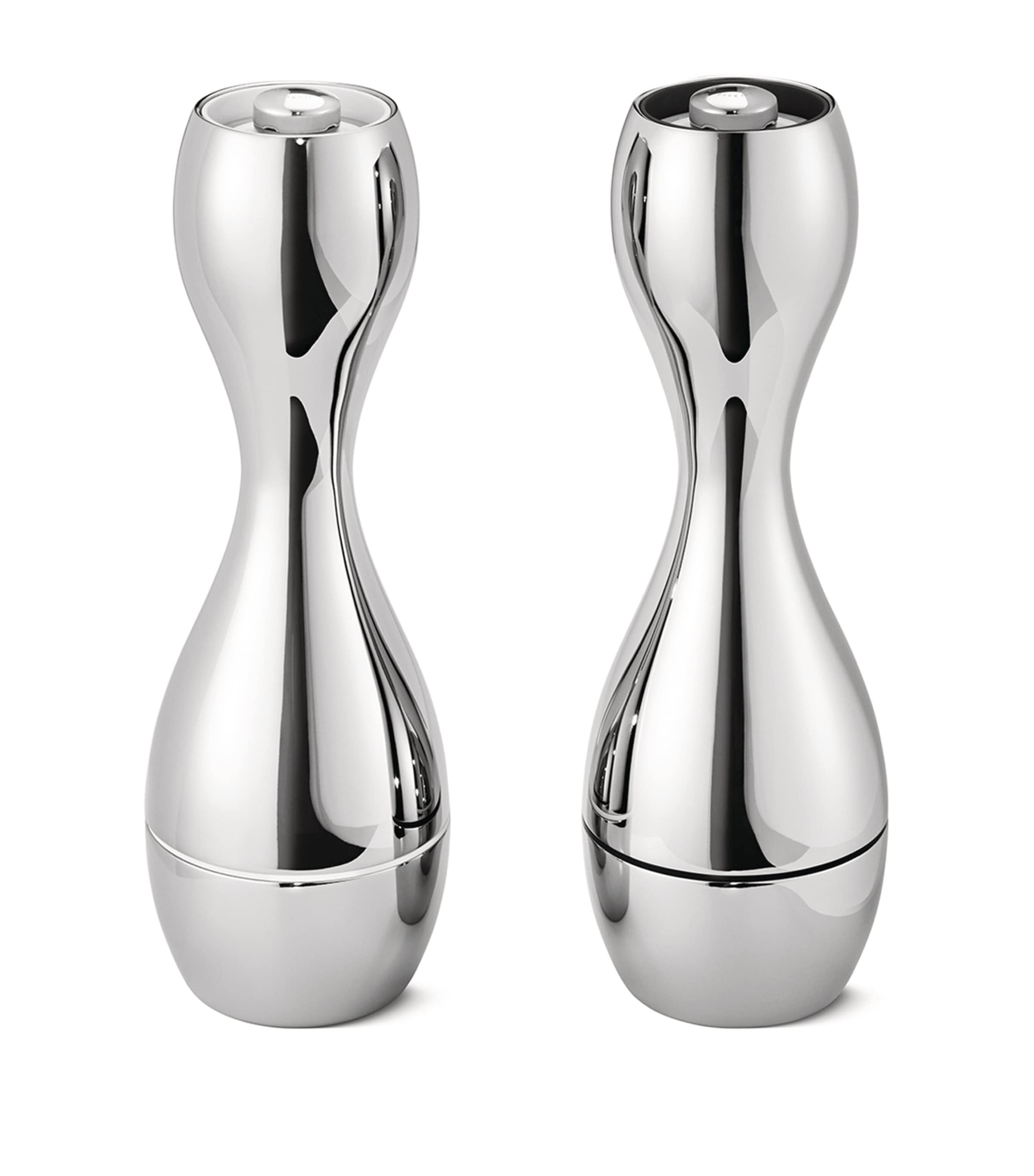 GEORG JENSEN COBRA SALT AND PEPPER GRINDERS