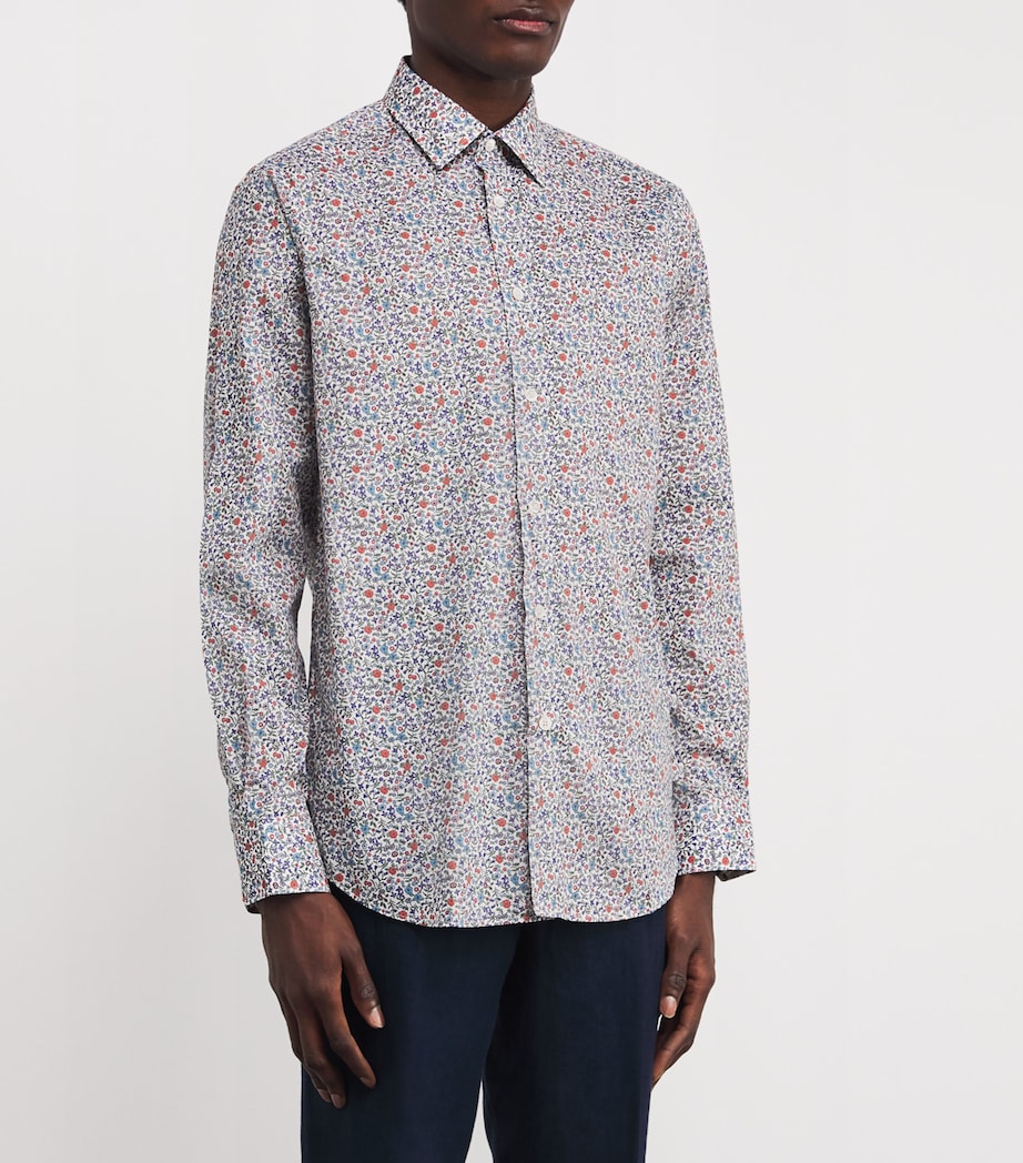 Cotton Liberty Print Shirt 92_MULTI COLOURED Image 2