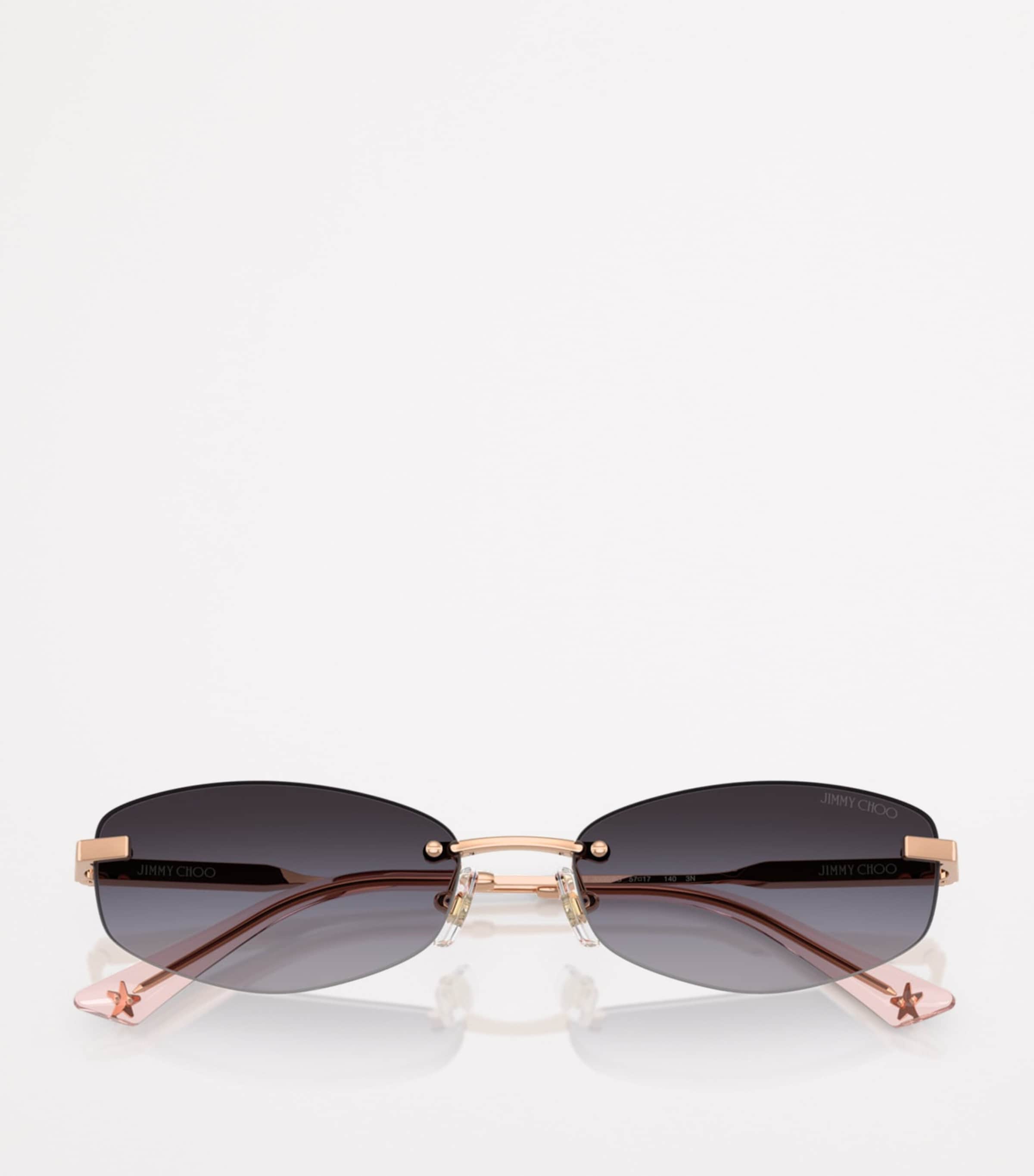 Wire Oval Sunglasses 30088G Image 5