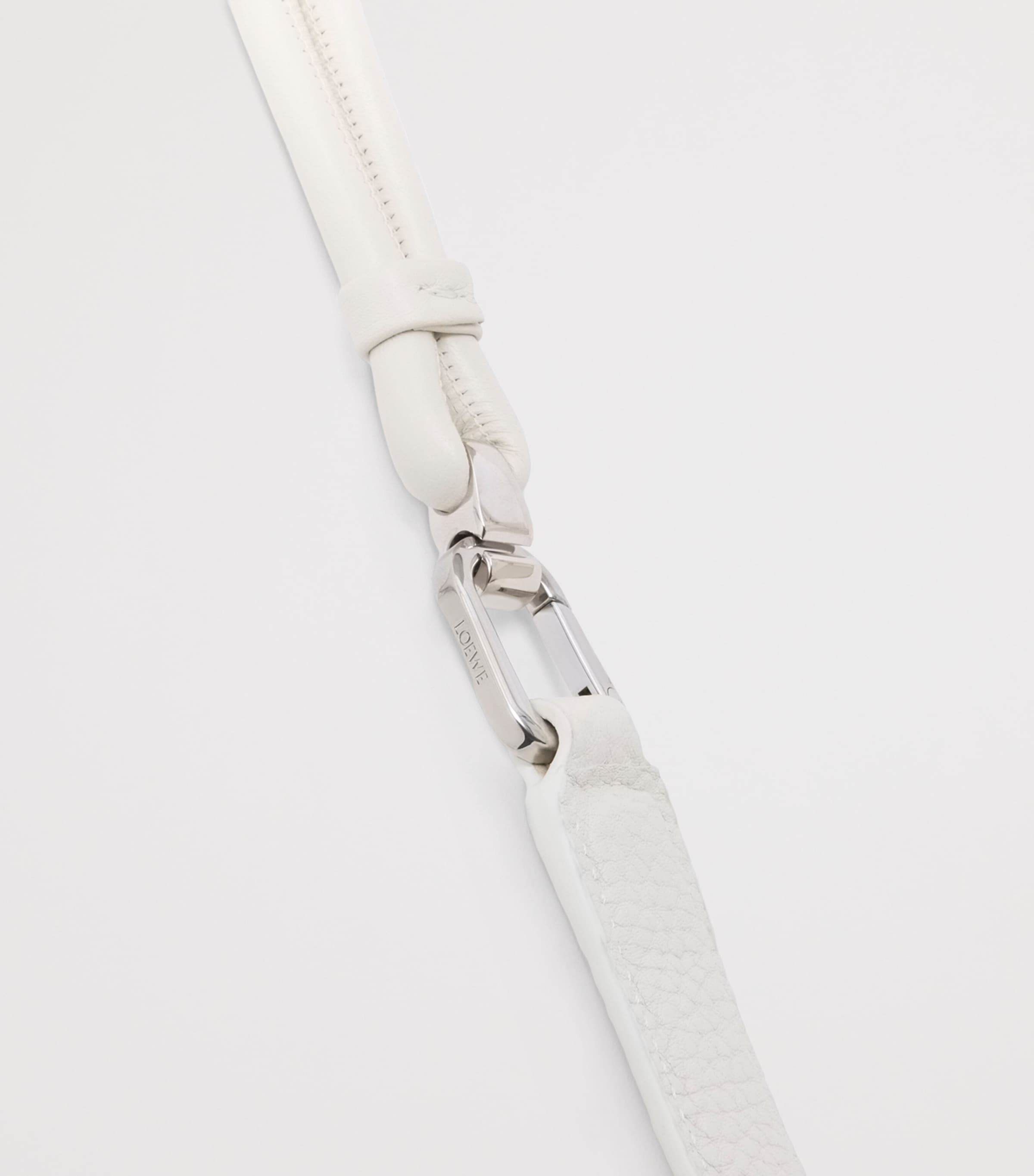 Small Calfskin Madrid Shoulder Bag SOFT WHITE Image 13