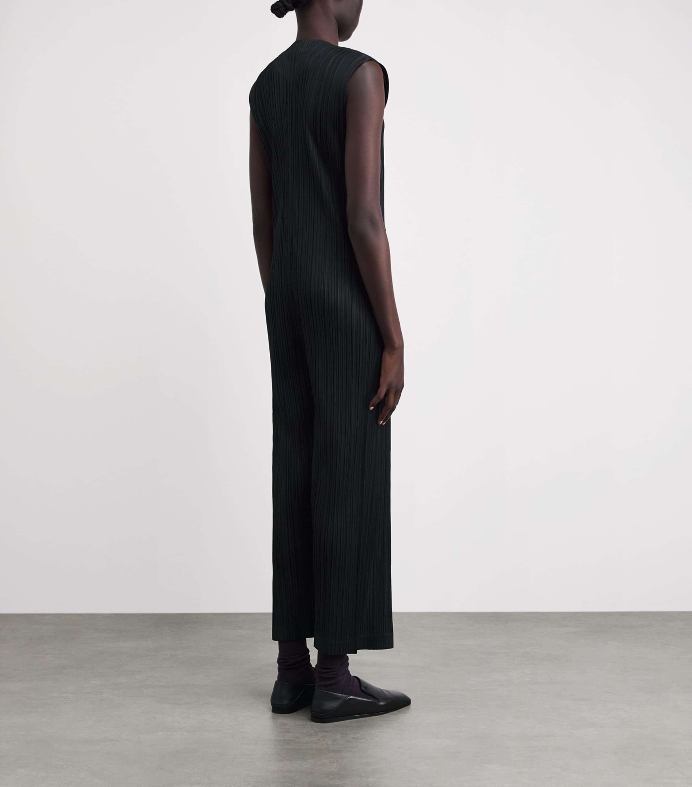 Pleats Please Issey Miyake Womens Thicker Bottoms 1 Jumpsuit Black Image 4