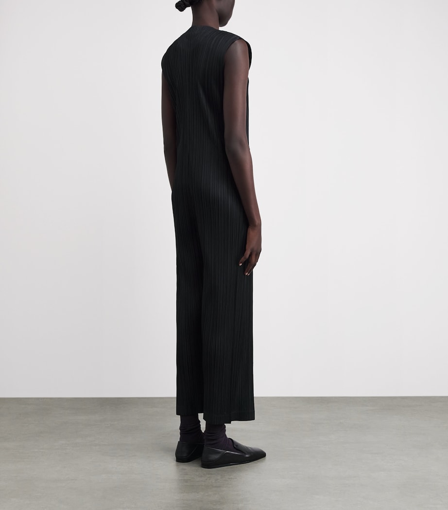 Pleats Please Issey Miyake Womens Thicker Bottoms 1 Jumpsuit Black Image 4
