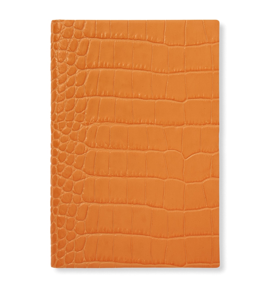 Mara Leather Chelsea Notebook LIGHT ORANGE Image 1