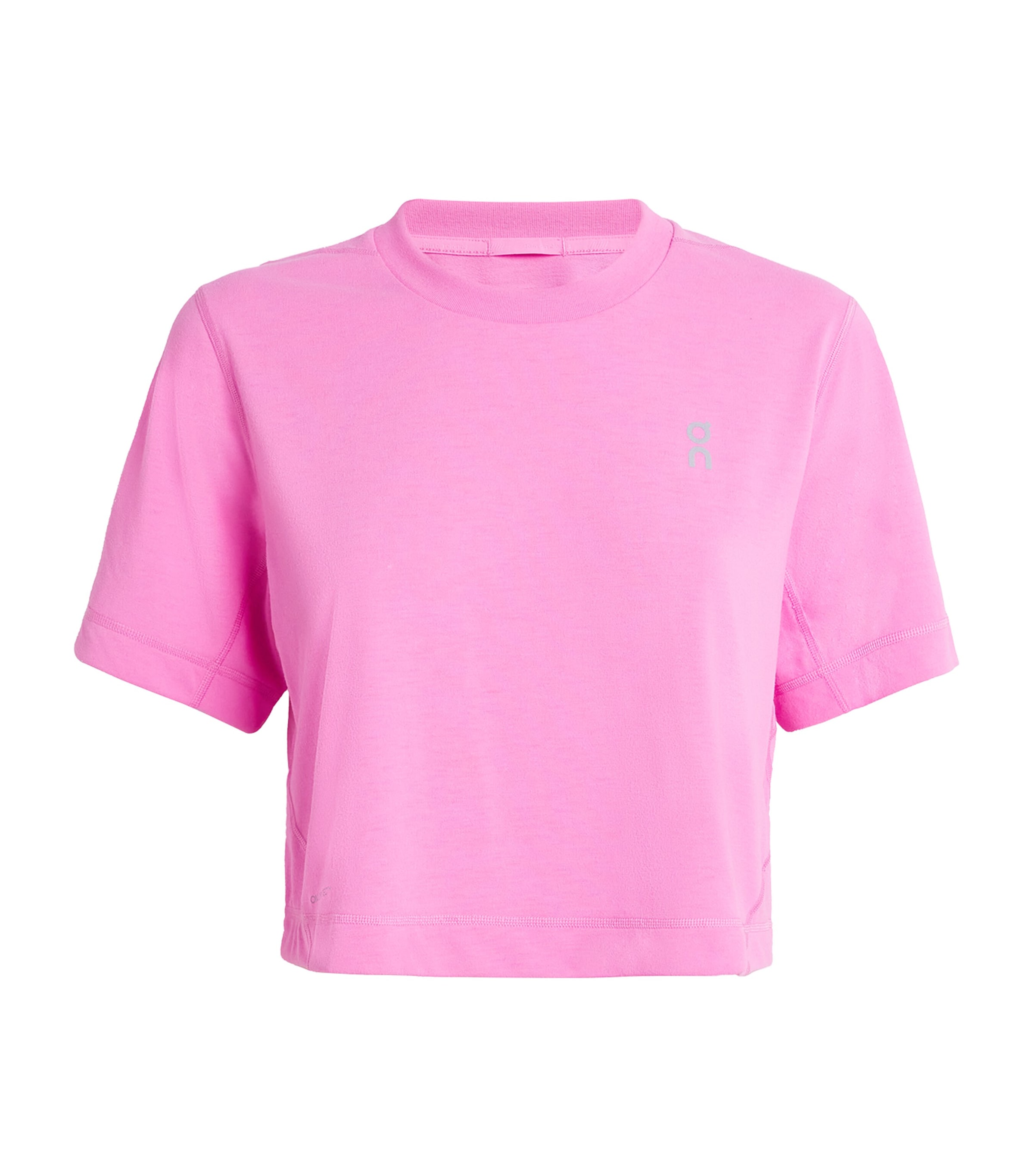 On Running Train-t Crop T-shirt In Pink