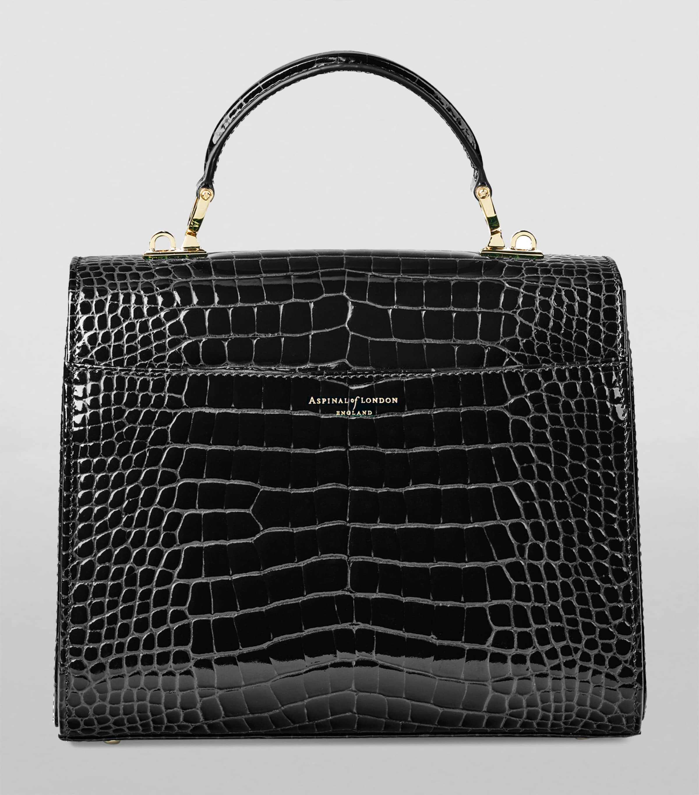 Aspinal Of London Mayfair Top-Handle Bag Black Image 3