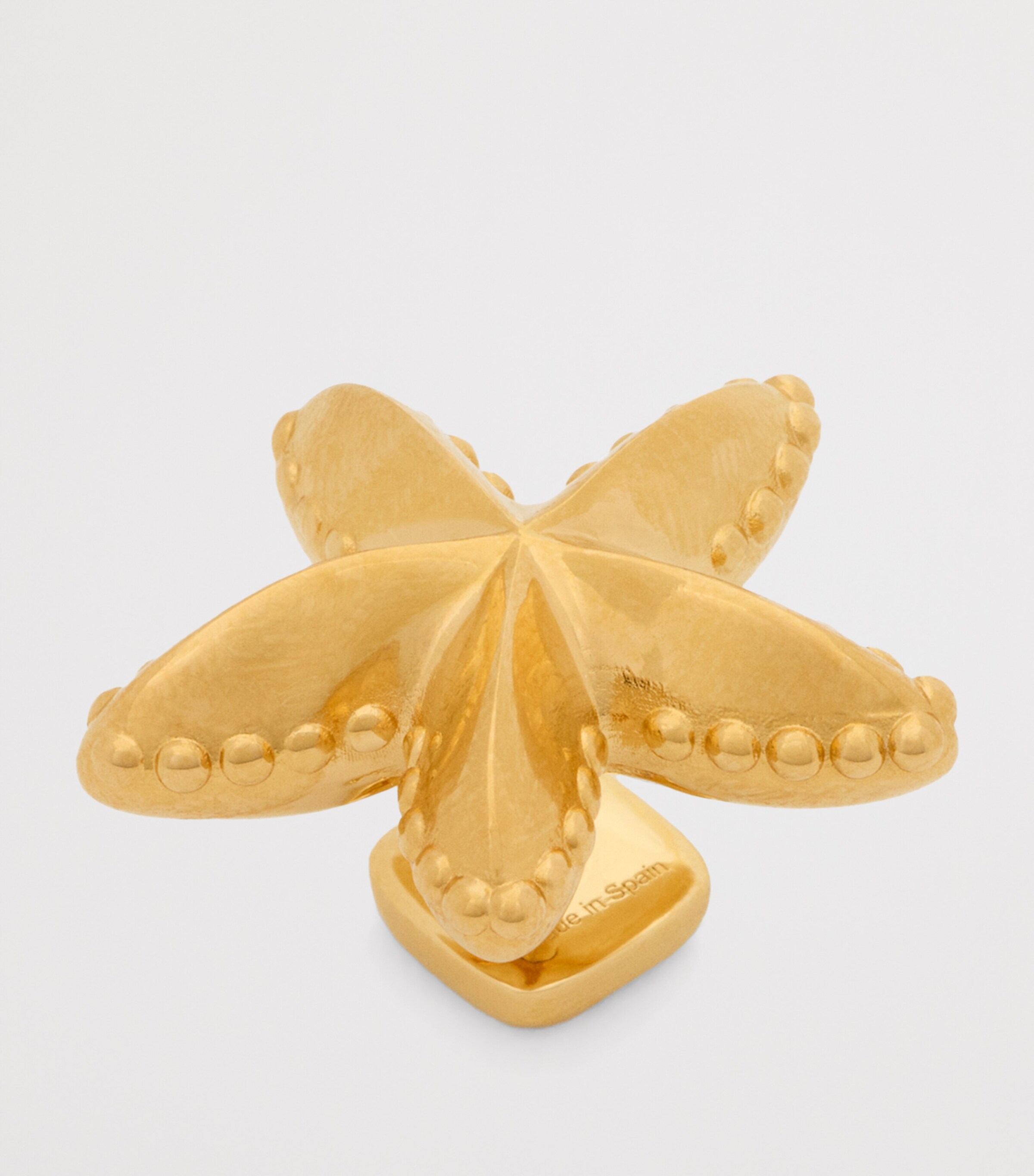 x Paula's Ibiza Metal Starfish Pin GOLD Image 2